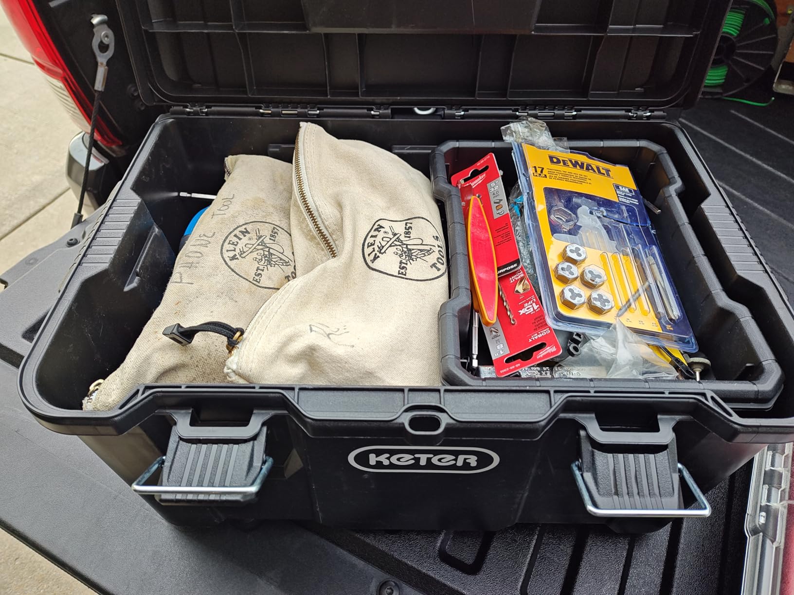 Keter Stack N Rolling Tool Box Modular Storage System 3 Piece customer photo 1