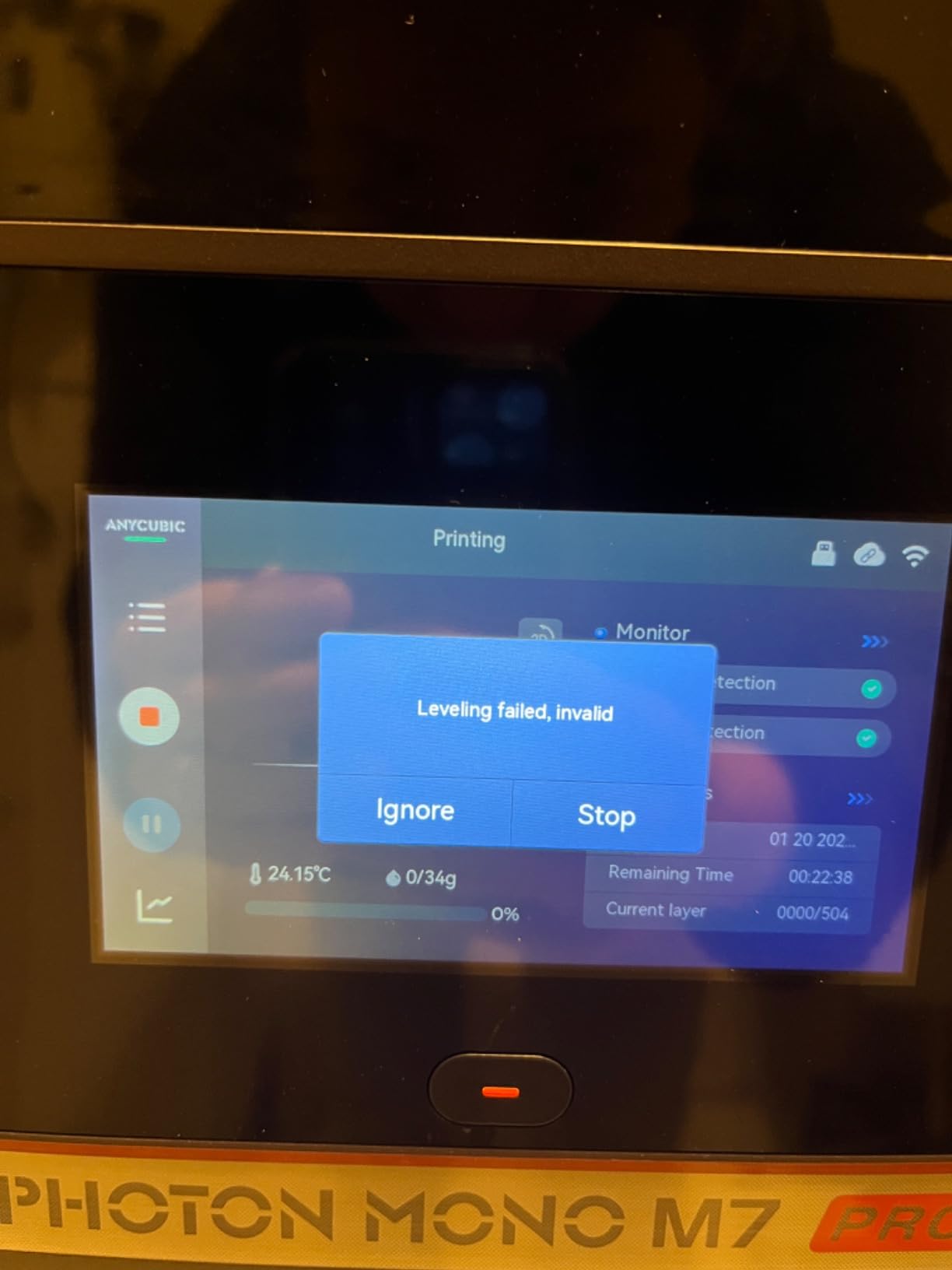ANYCUBIC Photon Mono M7 PRO 14K Resin 3D Printer, 170mm/h Fast Printing | 10.1'' Mono LCD with COB LighTurbo 3.0 Source, Dynamic Heating Function, Build Volume 8.77''x4.96''x9.05'' customer photo 2