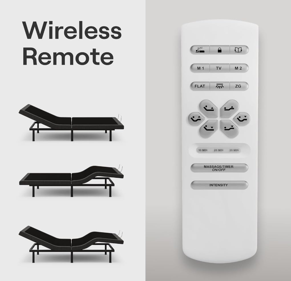 Nectar Premier Adjustable Base, Queen, Head & Foot, Massage | Wireless Remote with Memory, 3 Massage Settings, 4 USB Ports, Anti-Snore & Zero Gravity, Easy No-Tool Assembly customer photo 2