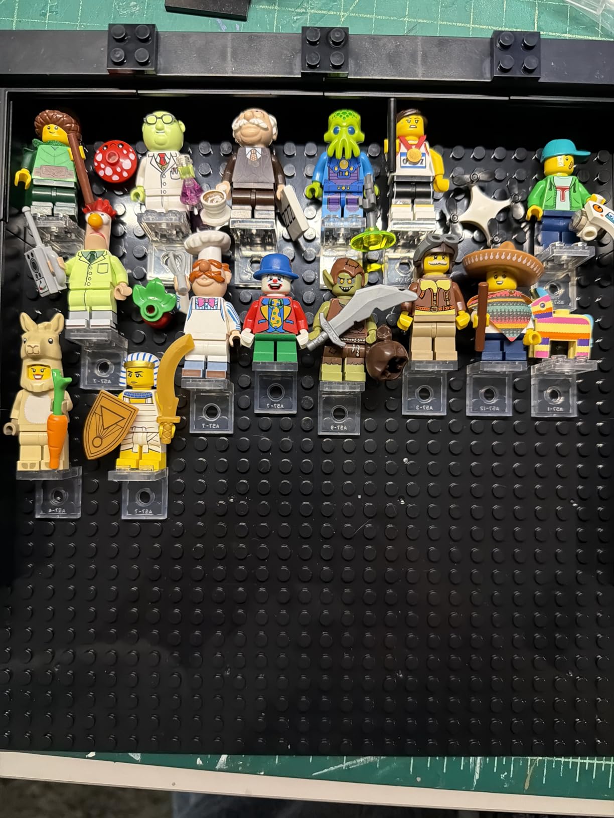 Minifigure Display Case Shadow Box for 28 Figure Display Case | Case only, Minifigure not included customer photo 2