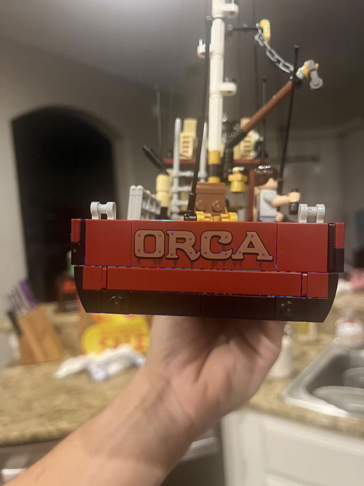LEGO Ideas Jaws Set - Diorama Kit for Fans of the Classic Movie - Shark Toy - Movie Memorabilia Gift for Adults - Includes Orca Boat and Chief Brody, Hooper and Quint Minifigures - 21350 customer photo 2