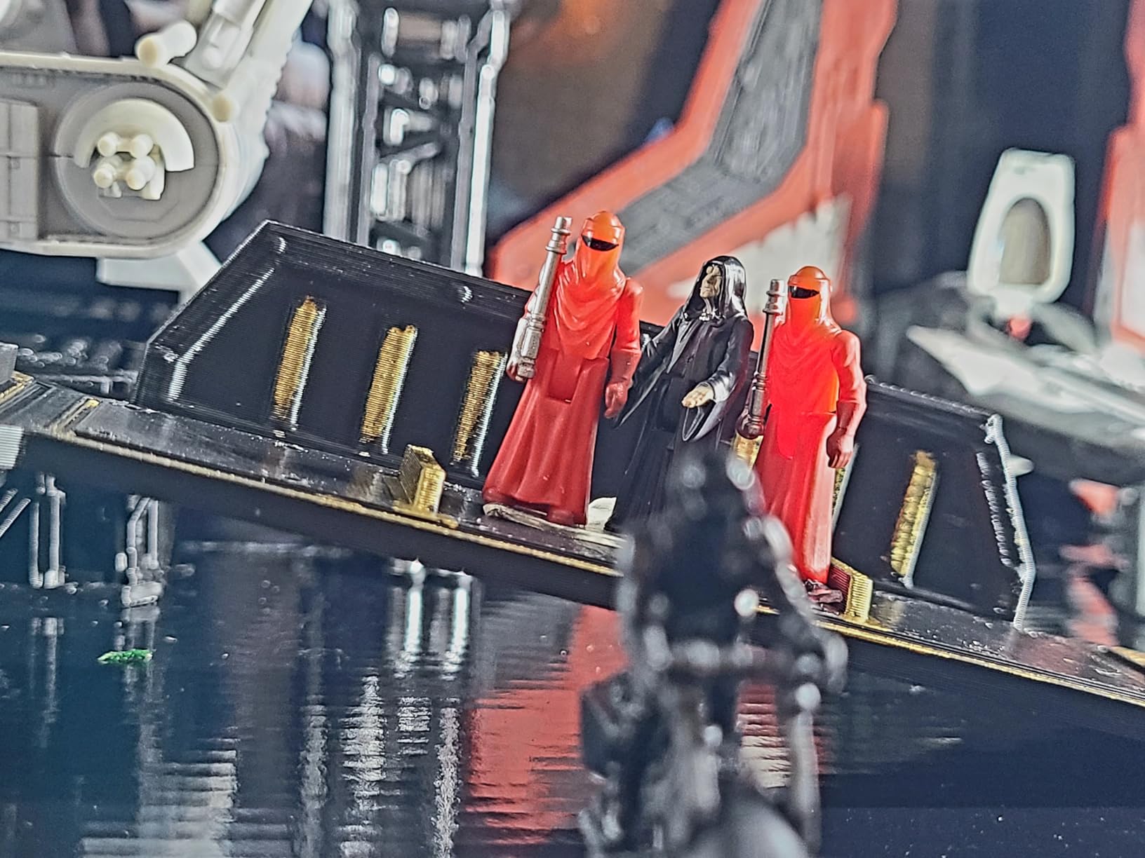 Industrial Terrain Set fits 40k and Kill Team. Wargaming Tabletop Scatter Terrain & Modular Scenery for 28mm and 32mm Games. Towers, Walkways, Ladders, Stairs, Antennas, Pipes customer photo 1