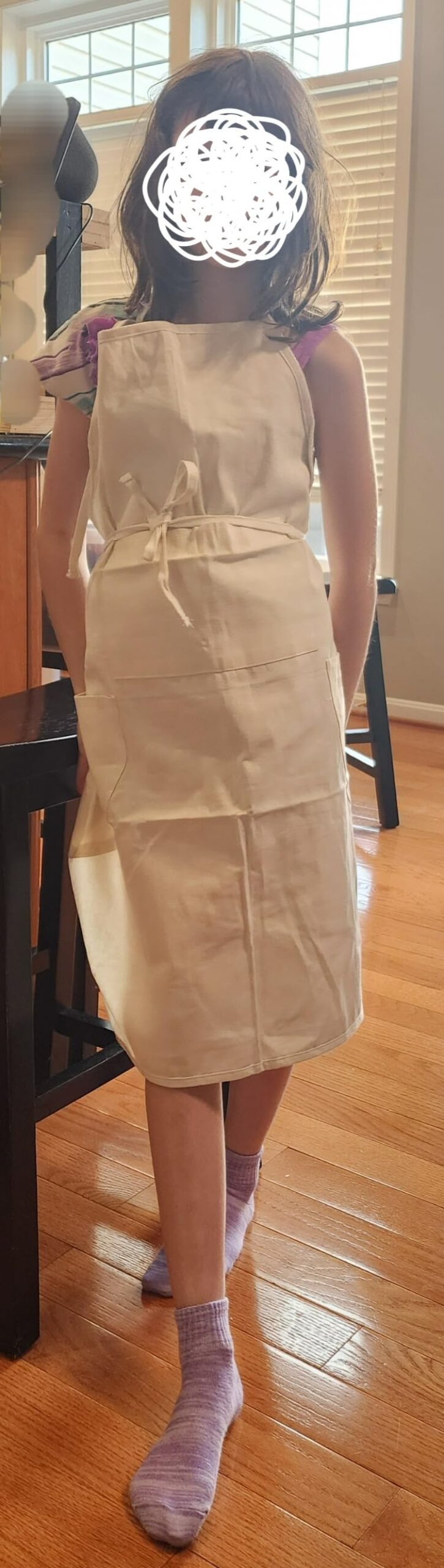 Painting Apron for Men and Women, Professional Cotton Canvas Bib customer photo 1
