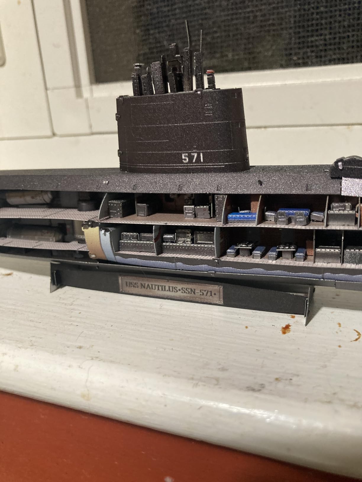 Metal Earth Premium Series USS Nautilus 3D Metal Model Kit Fascinations customer photo 1