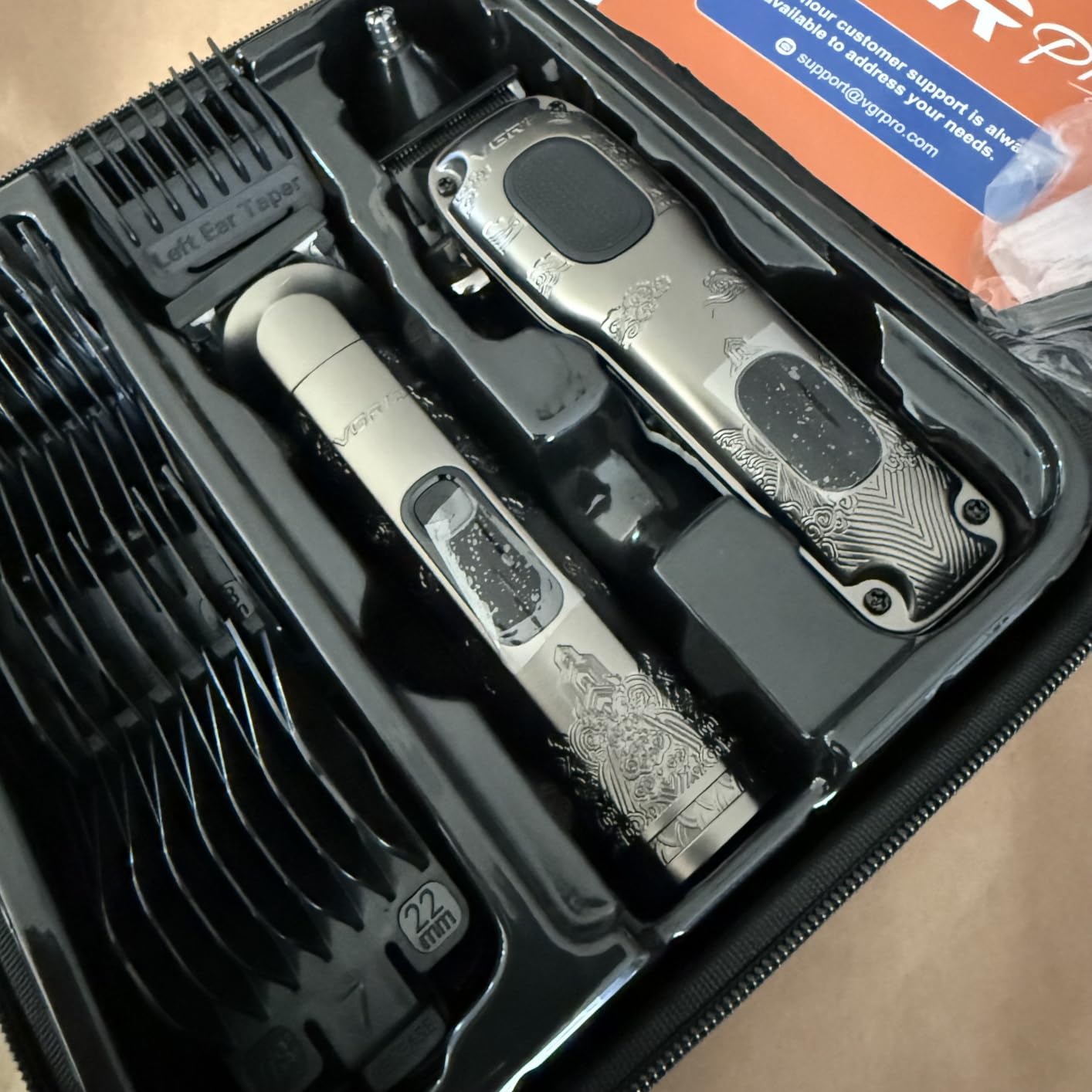 VGRPRO Hair Clippers for Men Professional, Cordless Clipper and Trimmer Set customer photo 1