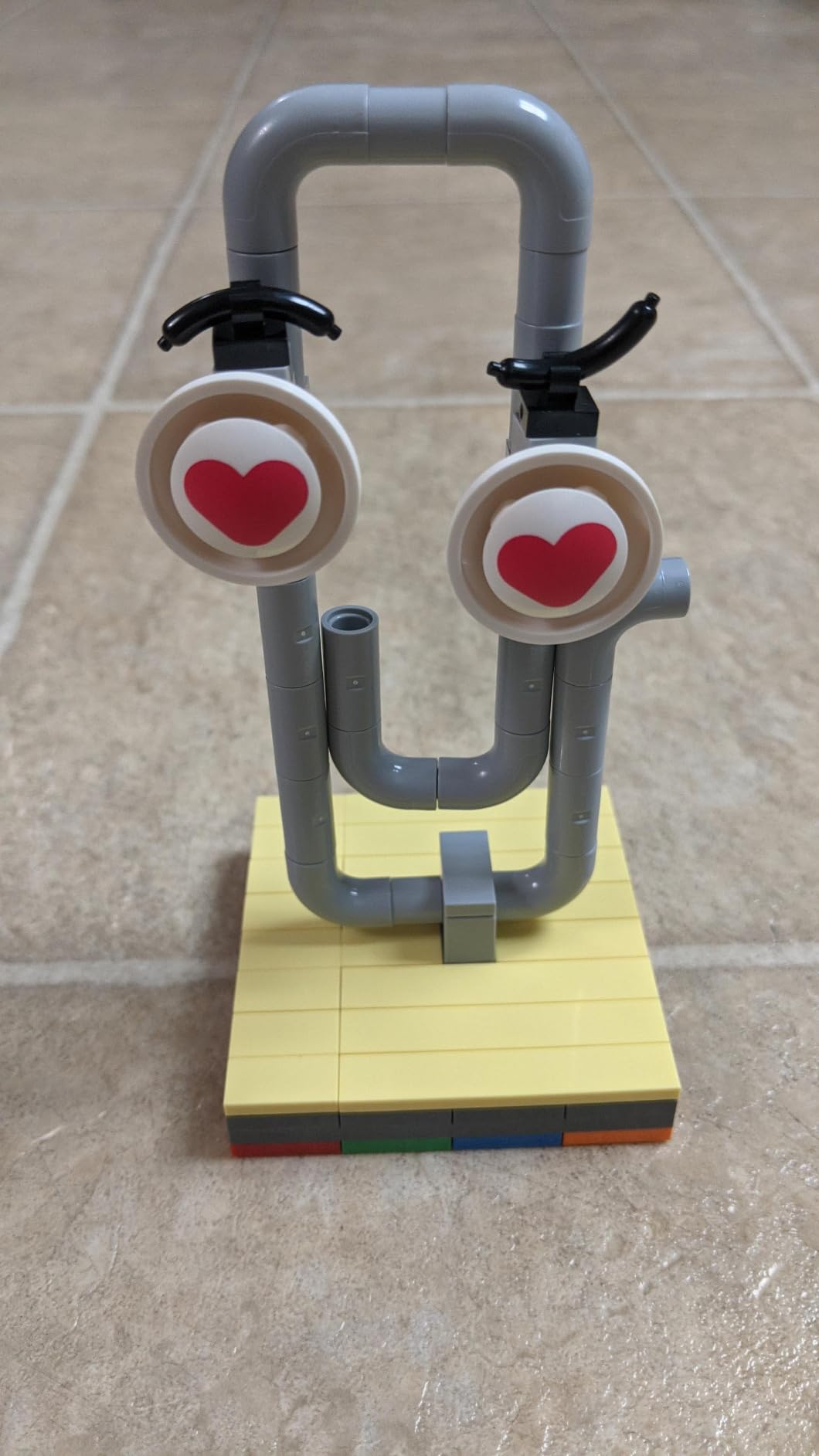 Clippy Office Assistant Building Blocks Compatible with Cute Vintage Office Clippy Model Toy Building Set, Funny Birthday White Elephant Gifts for Adults Boys Kids customer photo 1