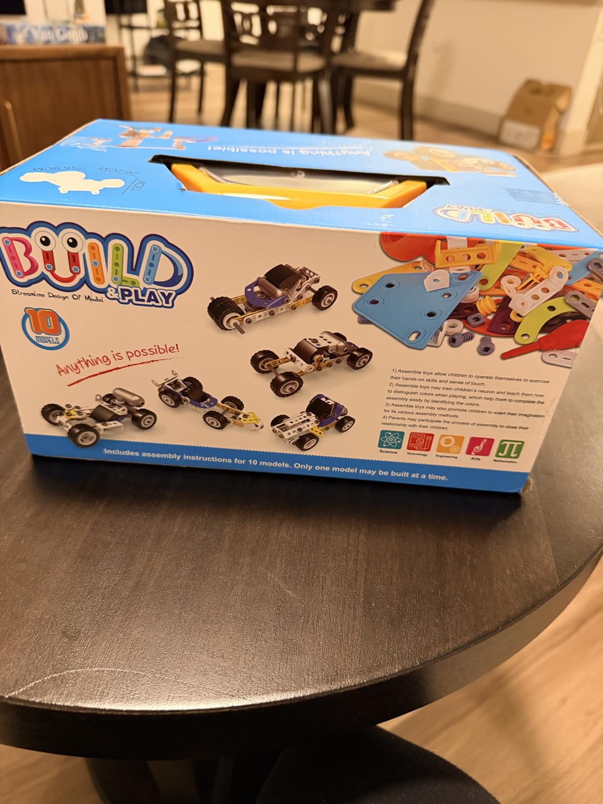 10 in 1 STEM Toys for 5 Year Old Boy, Building Toys for Kids Ages 4-8 5-7 6-8, STEM Engineering Construction Kit with Electric Motor, Educational Science Gift for 5 Year Old Boys customer photo 2