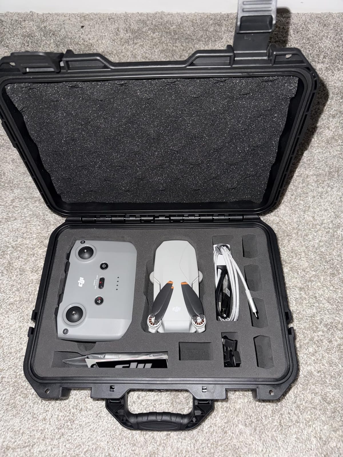 Mini 4K Case, IP67 Waterproof Hard Travel Carrying Case for DJI Mini 4K/2/2 SE Fly More Combo Drone & Accessories customer photo 1