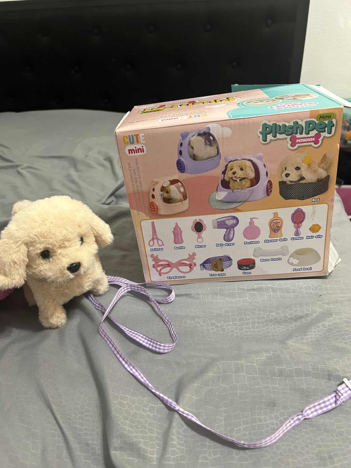 Vanvimen 16 Pcs Robot Dog Toys for Girls, Realistic Robot Puppy Toddler Toy for 5-7 6-8, Ideas Birthday Gifts for Girl 3-6 Year Old customer photo 1