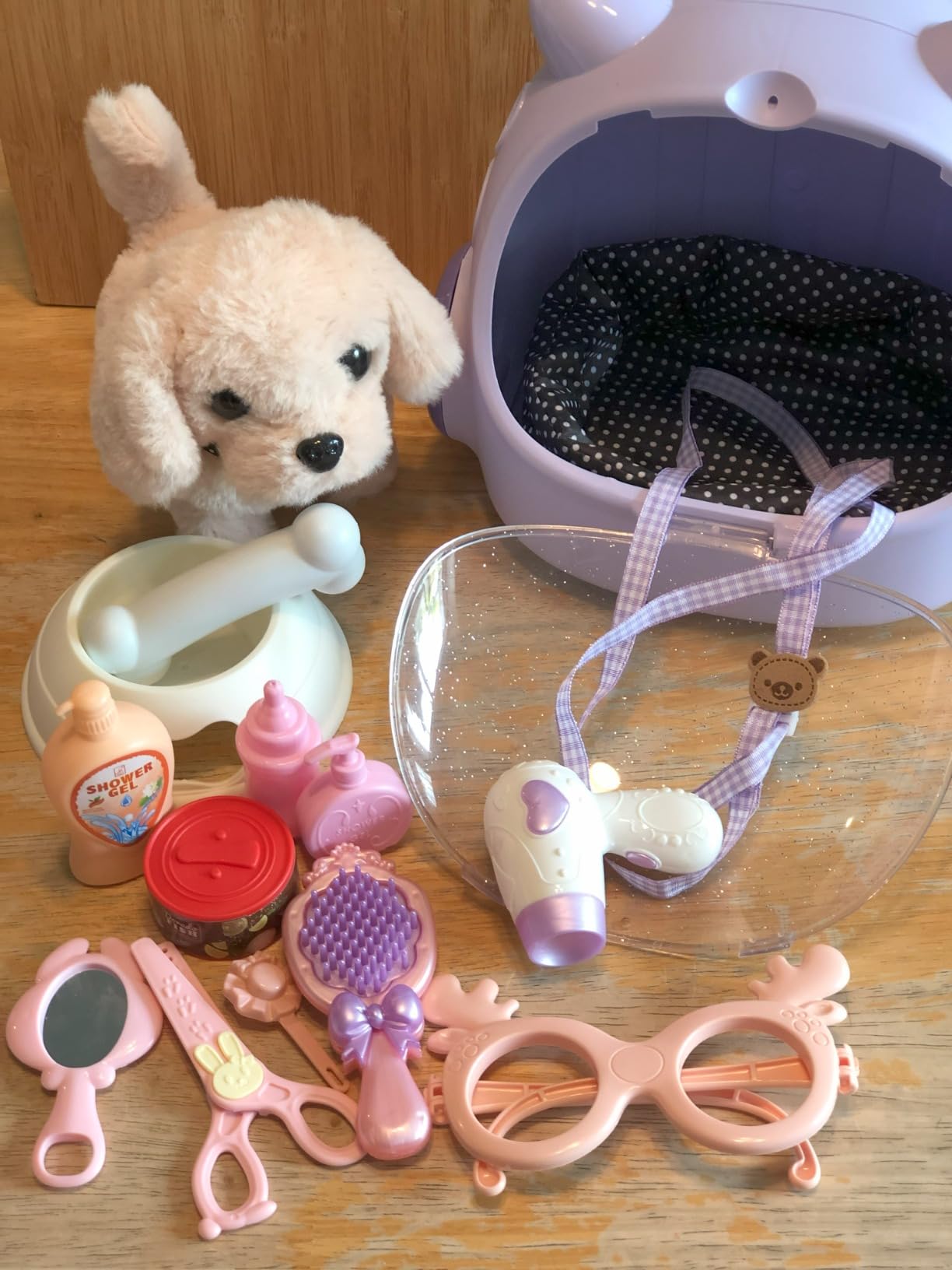 Vanvimen 16 Pcs Robot Dog Toys for Girls, Realistic Robot Puppy Toddler Toy for 5-7 6-8, Ideas Birthday Gifts for Girl 3-6 Year Old customer photo 2