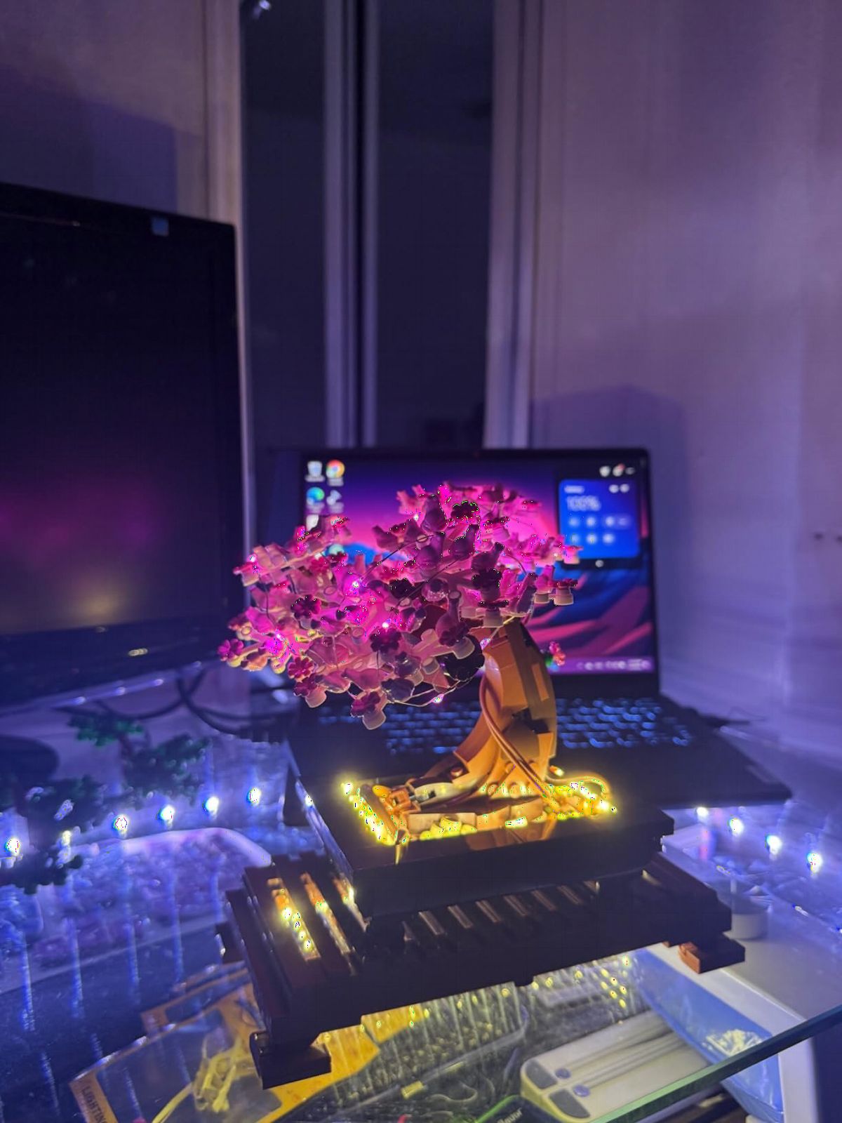 LED Lighting Compatible with LEGO Bonsai Tree 10281 - JUST Lights, Light Kit Compatible with LEGO 10281, Giving Light to Model, NOT Included The Model Set (Customized Version) customer photo 1