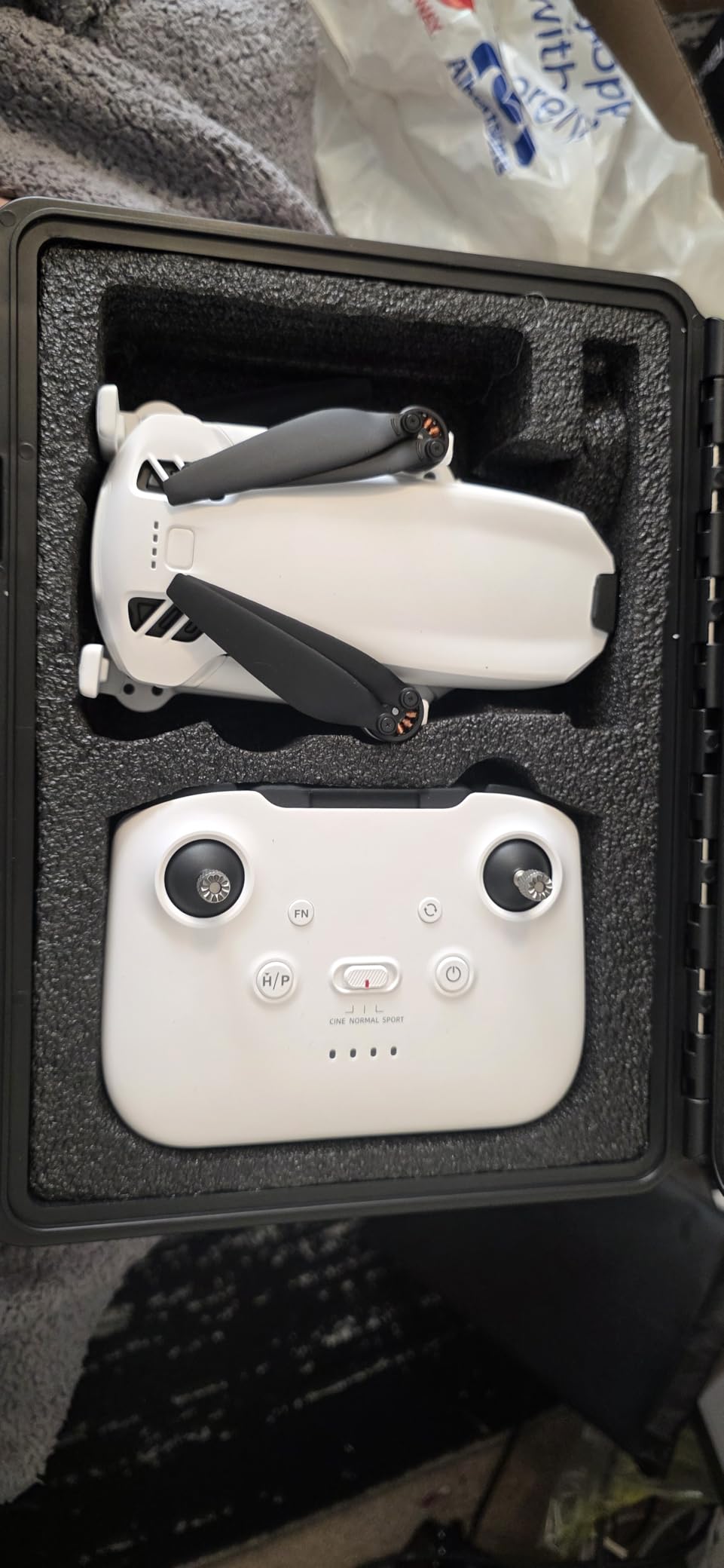 Hard Case for DJI Mini 4K Drone: Waterproof Travel Box for DJI Mini 2/SE, With Custom Foam customer photo 1