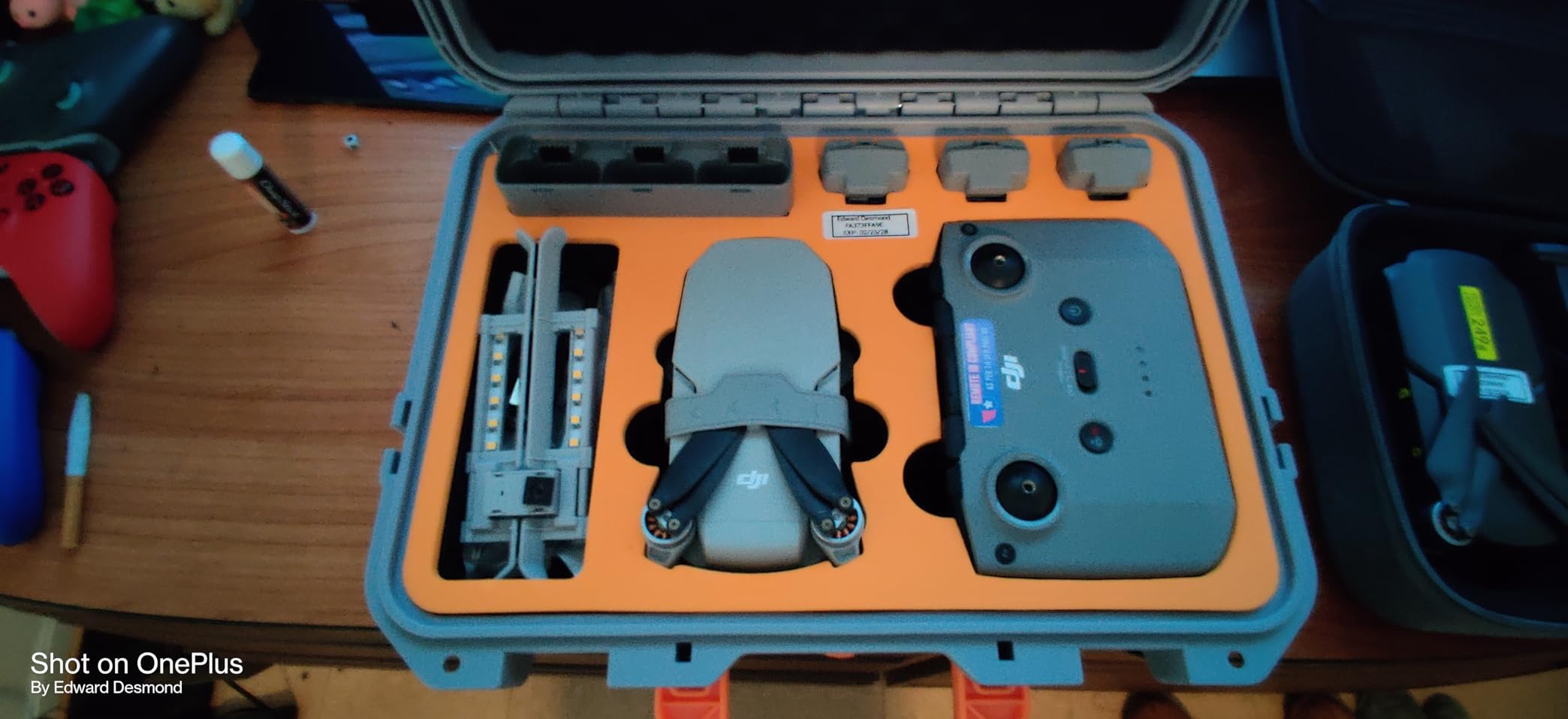 Hard Case for DJI Mini 4K Drone: Waterproof Travel Box for DJI Mini 2/SE, With Custom Foam customer photo 2