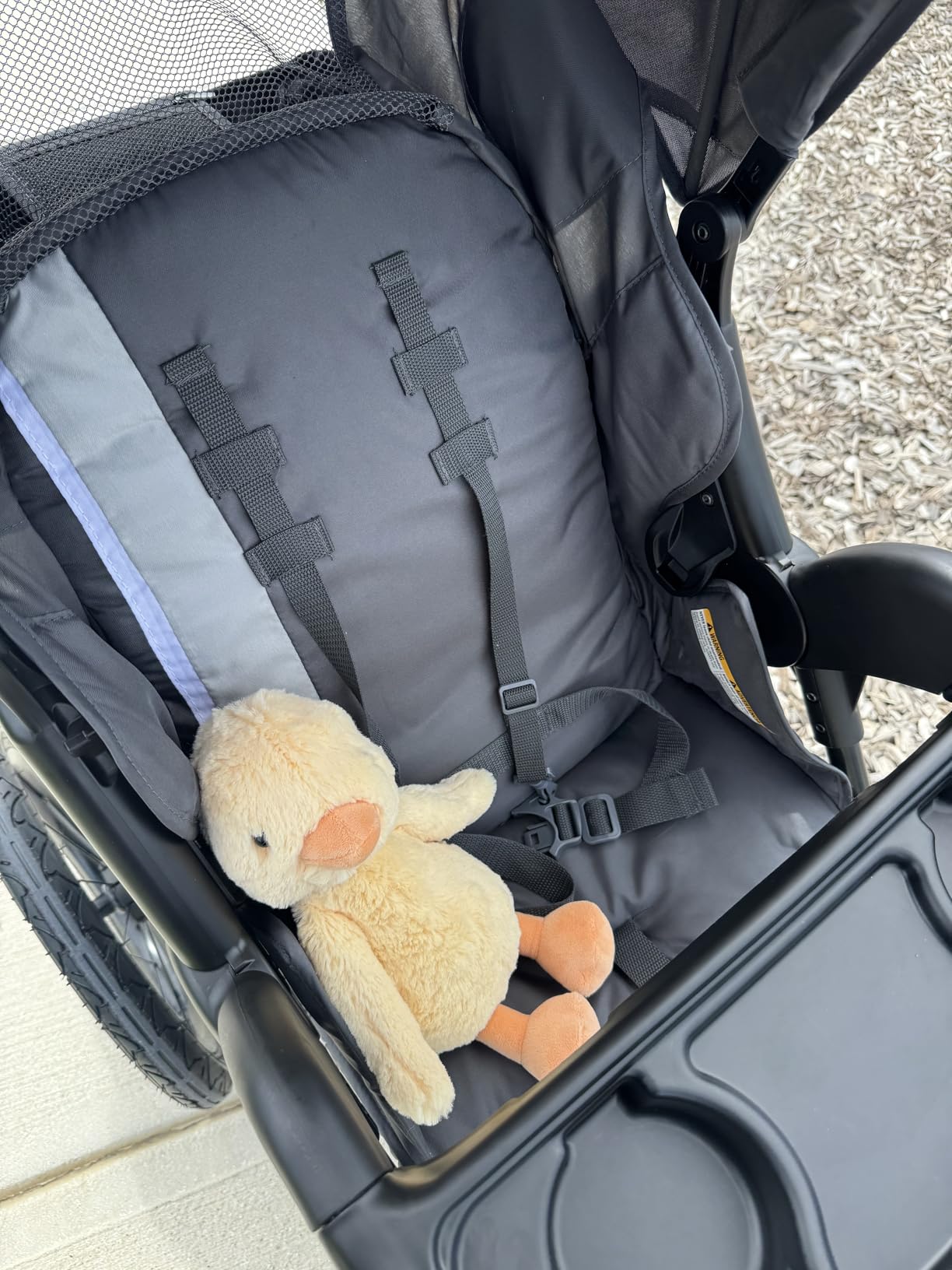 Baby Trend Expedition® Zero Flat Jogger with LED Lights, Dash Grey customer photo 1