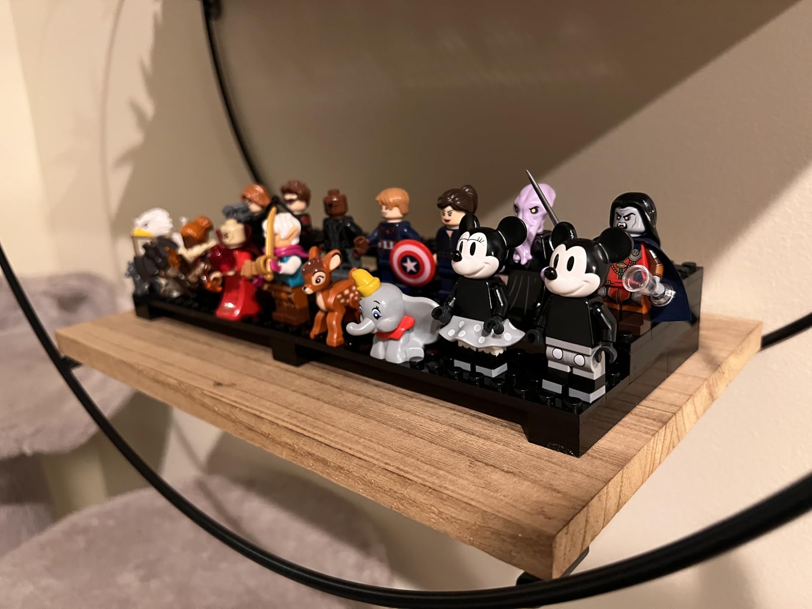 Brick Minifigure Display Case - 3-Tier Display Stand for LEGO Minifigures - Holds 35 Figures - Black Organizer Shelf for Collectors | Great Gift for Minifigure Lovers customer photo 1