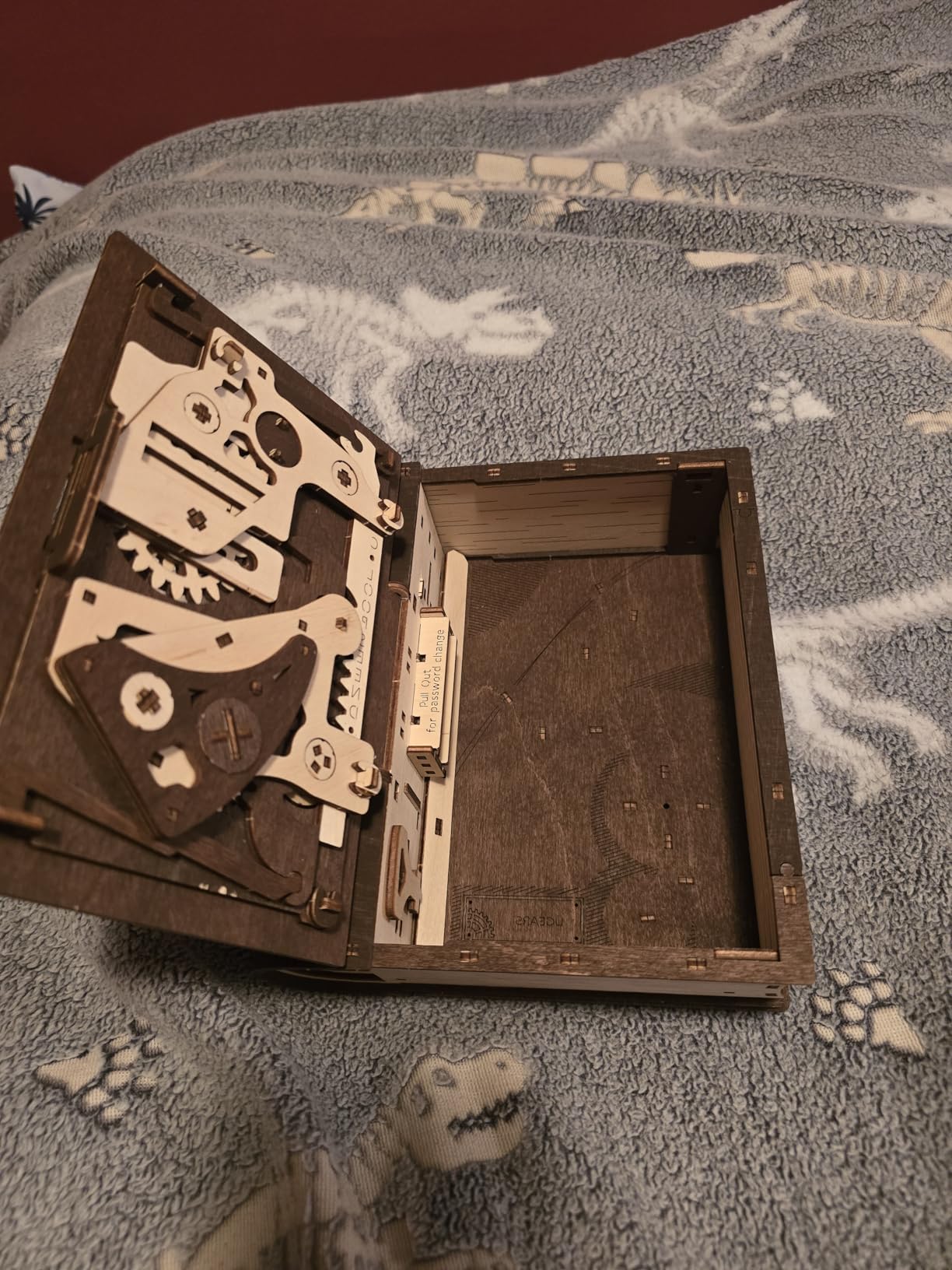 UGEARS Book of Secrets 3D Wooden Puzzles for Adults - Mechanical 3D Puzzle Model Kit - Brain Teaser Puzzles for Adults, DIY Adult Craft Model Building Kits, Wood Puzzle Box, Gift Hobby Set customer photo 1