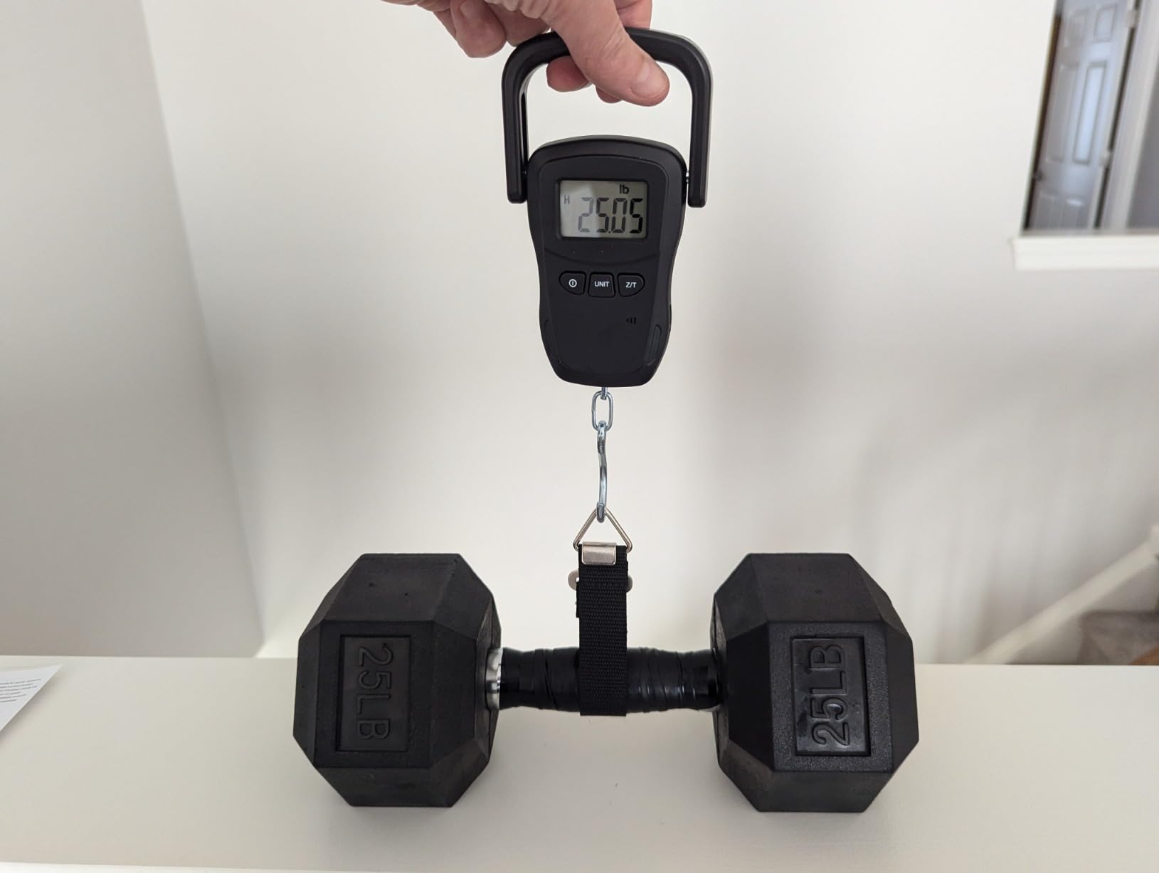KINGON Rechargeable Luggage Scale, Digital Portable Bag Scale for Travel, Suitcase Weight Scale with Strap & Comfortable Handle, 110lb/50kg Capacity customer photo 2