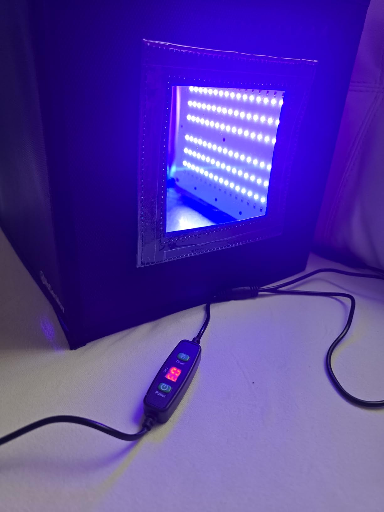 Upgrade UV Resin Curing Box with Adjustable Brightness 48W 395nm UV Curing Light Smart Time Control UV Cure Station DIY Curing Enclosure customer photo 2