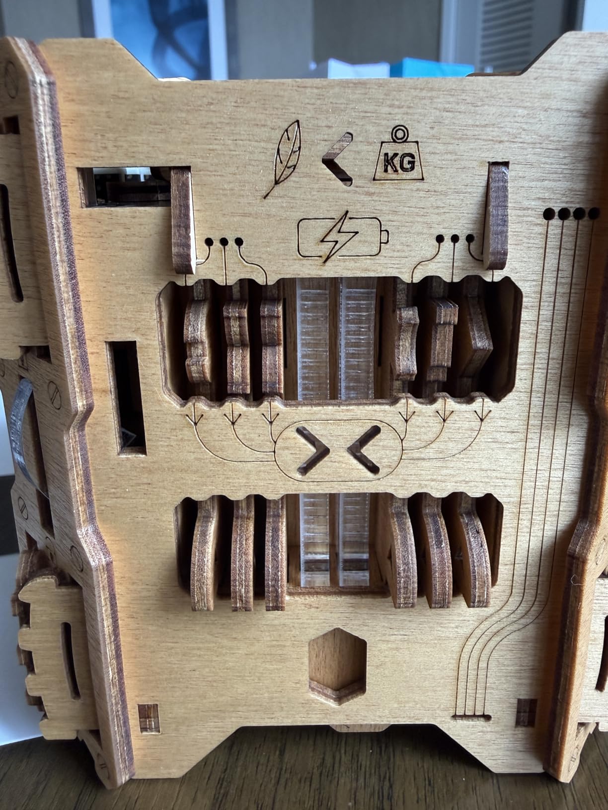 Puzzle Potato Tesla Box - Electronic Puzzle Box - Escape Room Game in a Box - Brain Teaser - 3D Wooden Puzzle for Adults - Money Puzzle Box for Cash Gift - Birthday GiftBox MoneyBox customer photo 1