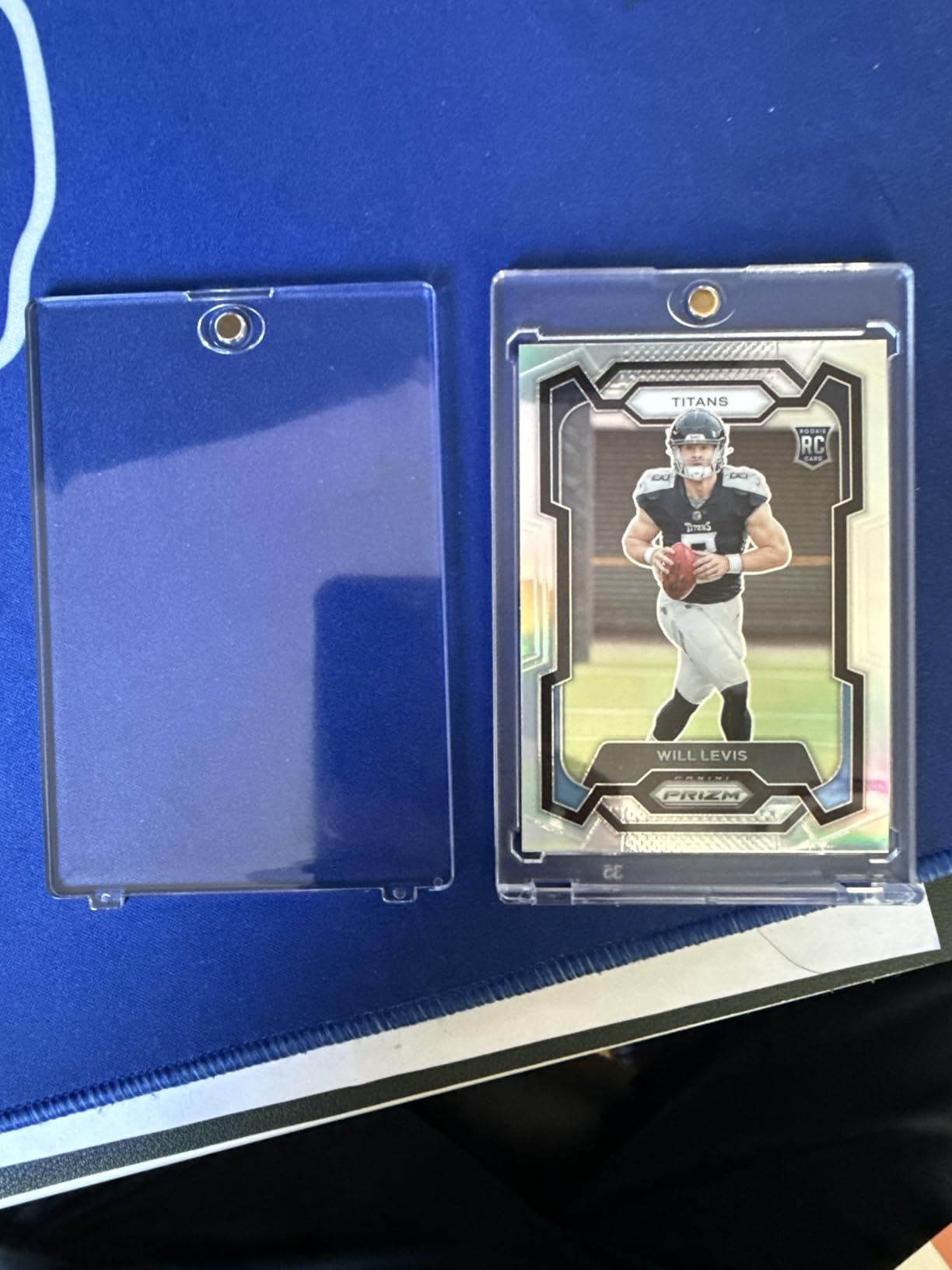 50ct Magnetic Card Holder, 35pt One Touch Card Holder for Trading Cards | U-V Protectors Hard Plastic, Magnetic Card Case for Trading, Sports, Game, Football, Baseball Cards customer photo 2