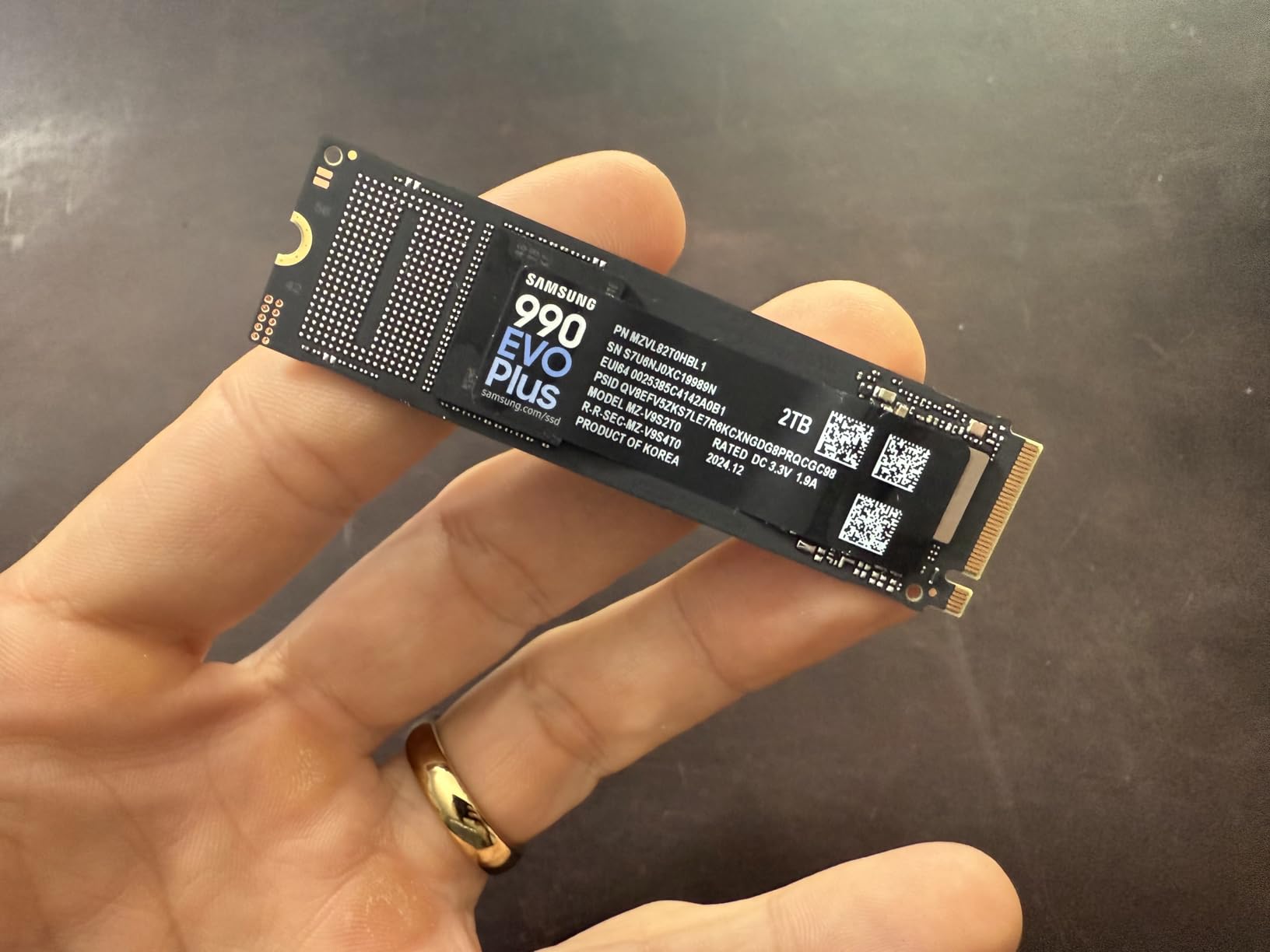 Samsung SSD 990 EVO Plus 2TB, PCIe Gen 4x4 | 5x2 M.2 2280, Up to 7,250 MB/s | NVMe Internal Solid State Drive, Upgrade Storage for PC/Laptops, HMB Technology & Intelligent Turbowrite 2.0 (MZ-V9S2T0B/AM) customer photo 1