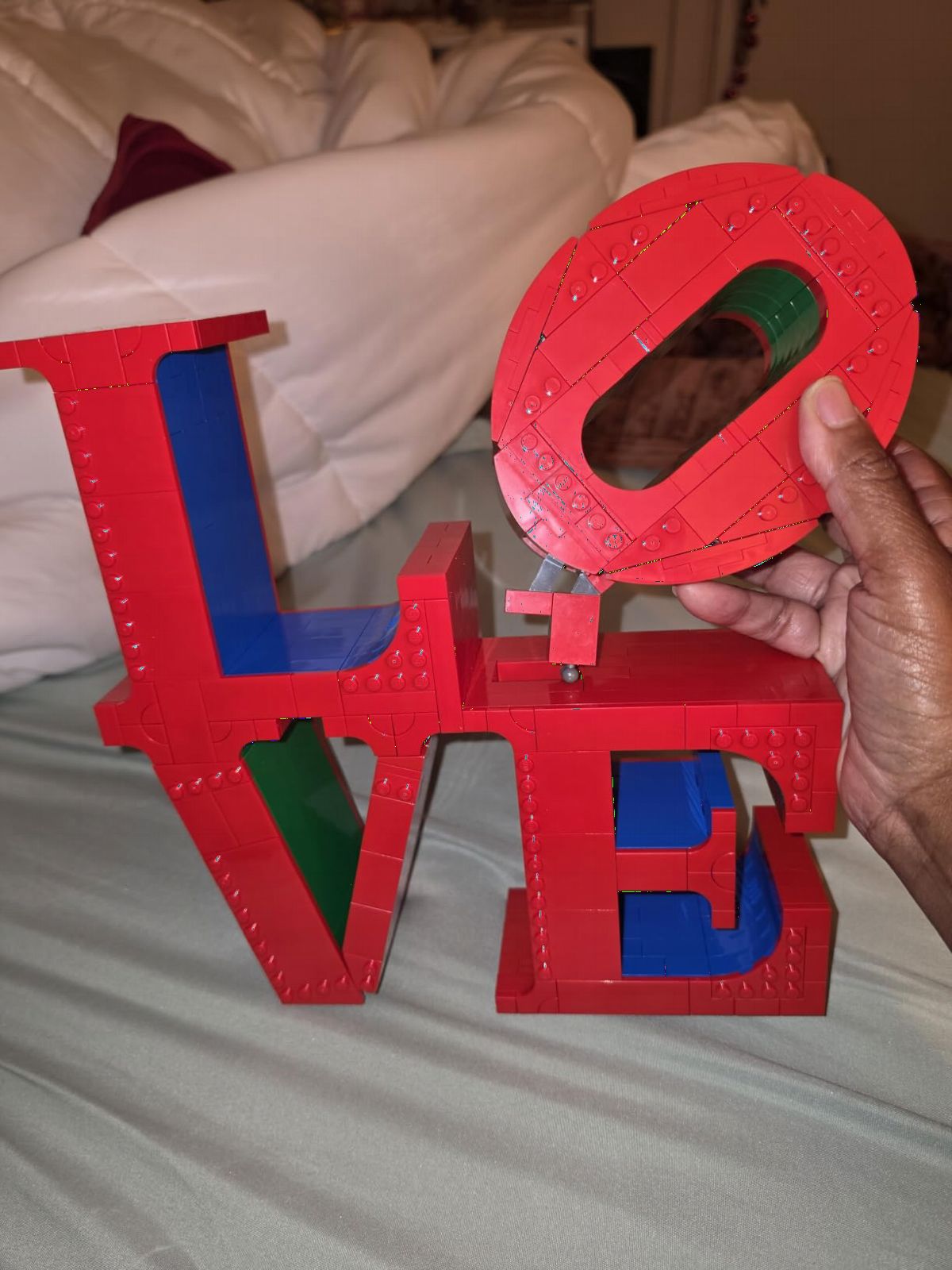 LEGO Art Love Collectible Building Set - DIY Kit for Adults, Ages 18+ - Gifts for Birthdays - Home Decor to Display on Table - 31214 customer photo 2
