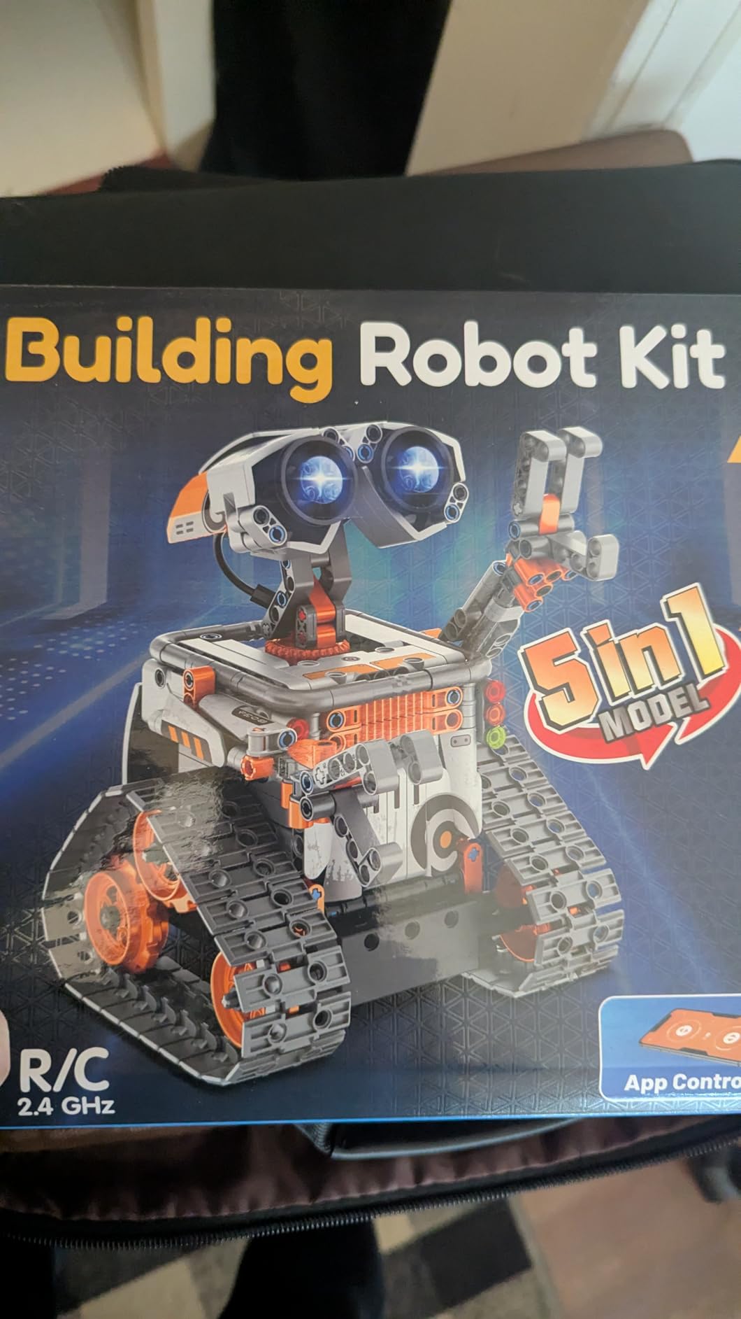 Sillbird Building Robot Kit with Remote Control STEM Gift for Boys Age 8-12 | Coding Robotic Toys, Educational Birthday Presents, App-Controlled, Build 5in1 Models, Rechargeable Blue Bot Set, 488 Pieces customer photo 1