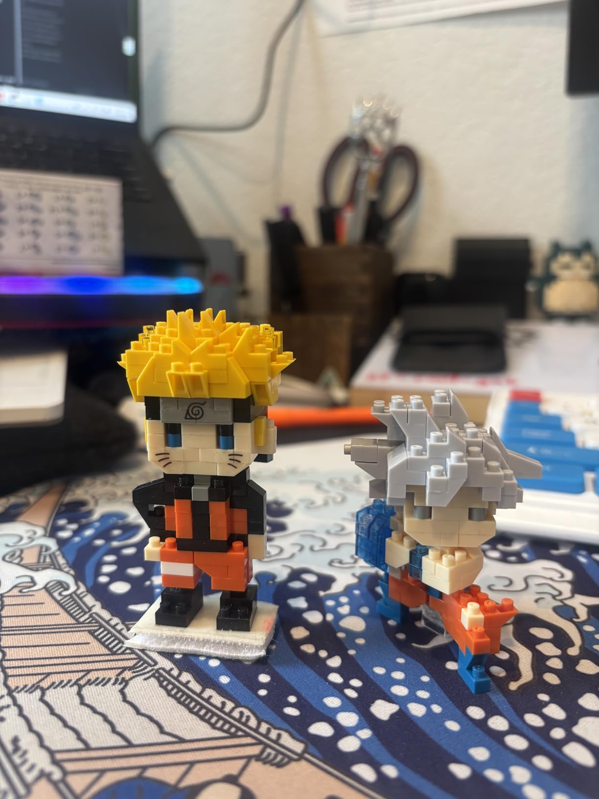 nanoblock - Dragon Ball Super - Ultra Instinct Son Goku, Character Collection Series Building Kit customer photo 2