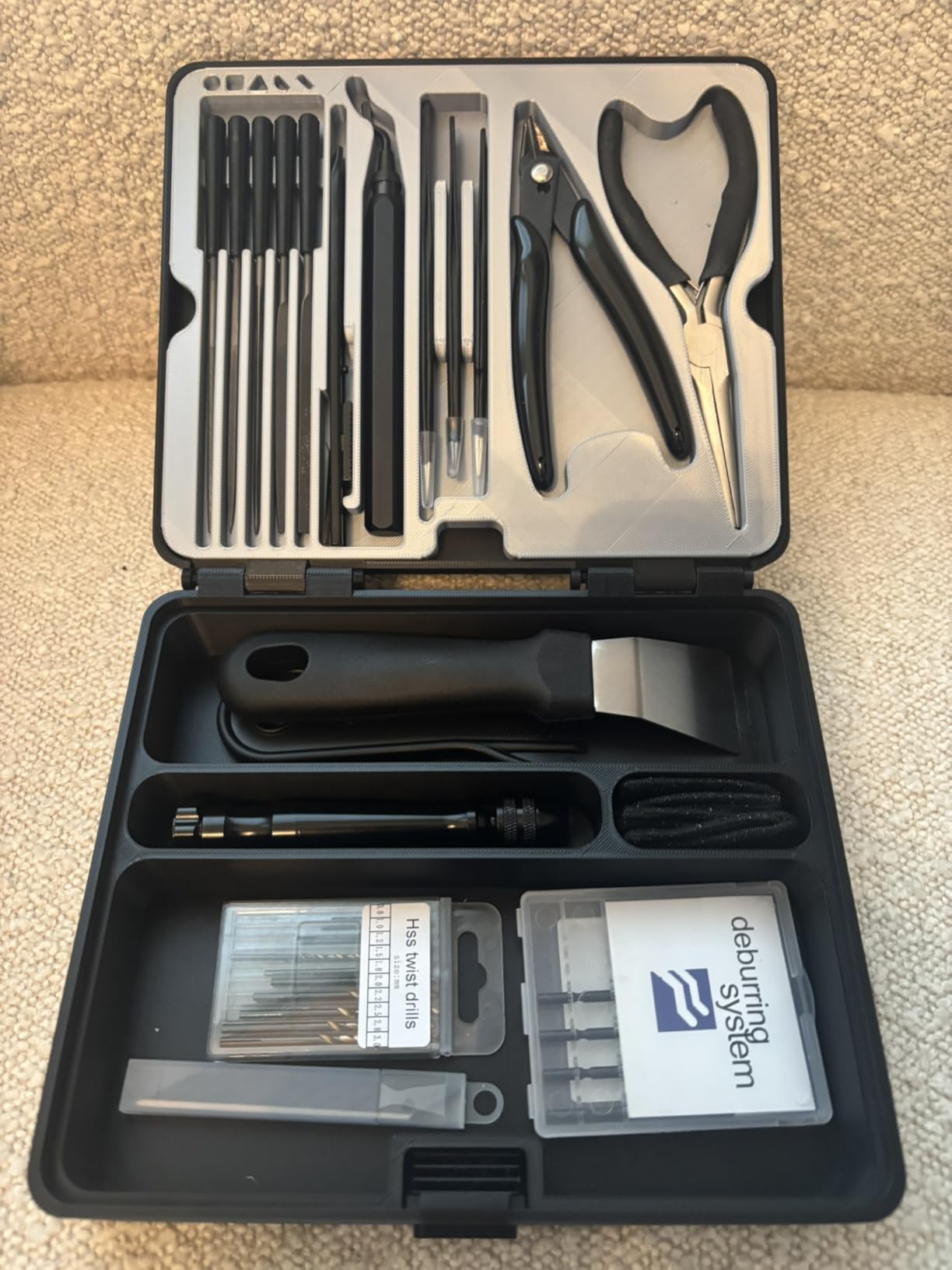 3D Printer Tools Kit, Quality 3D Printing Tool Kit for Model Finishing/Deburring/Drilling, 3D Printer Accessories for All FDM/SLA Printers Removing Support, Cutting Filament, Cleaning Nozzle customer photo 2