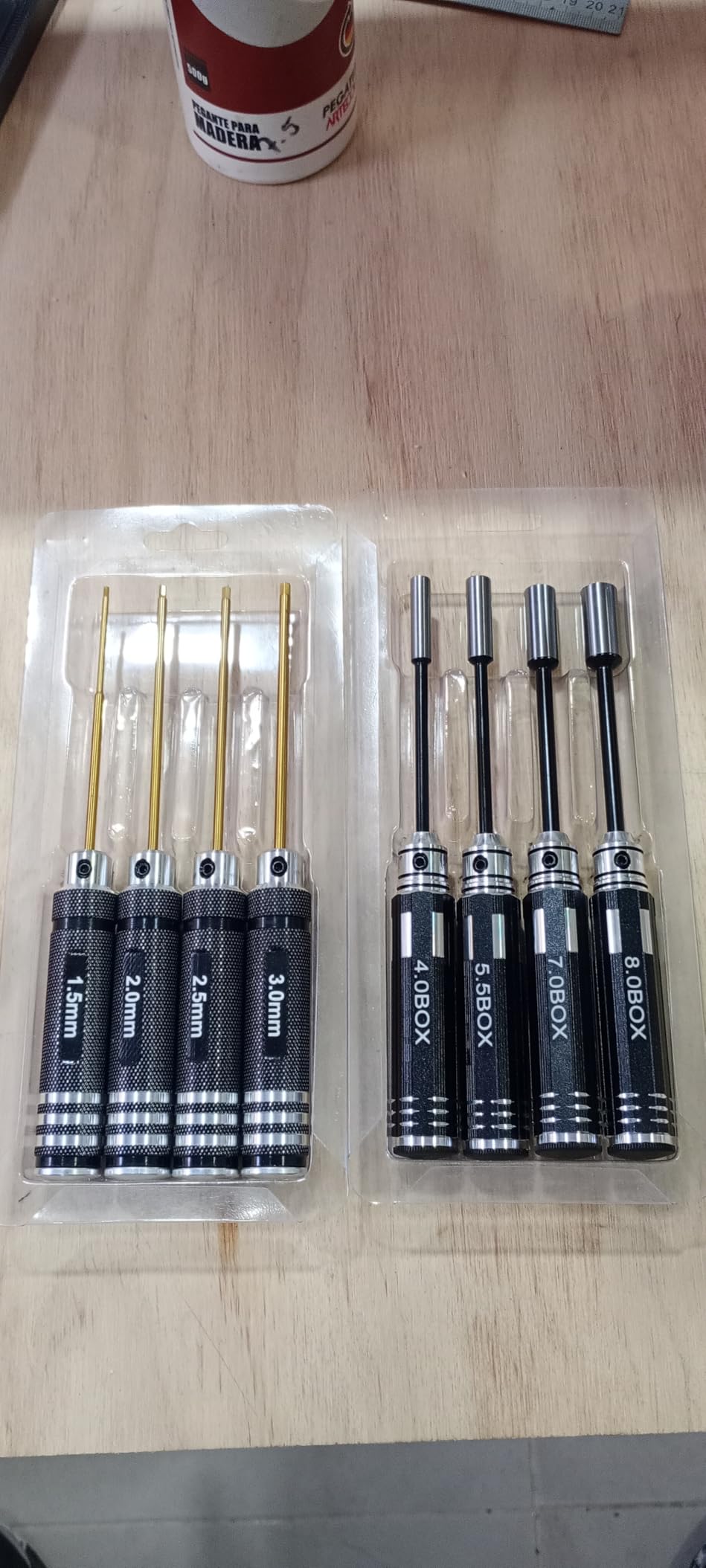 RC Hex Driver Set Tools Kit - 8pcs Titanium Allen Screwdriver 1.5mm-8.0mm for Car, Quadcopter, Drone, Boat customer photo 2