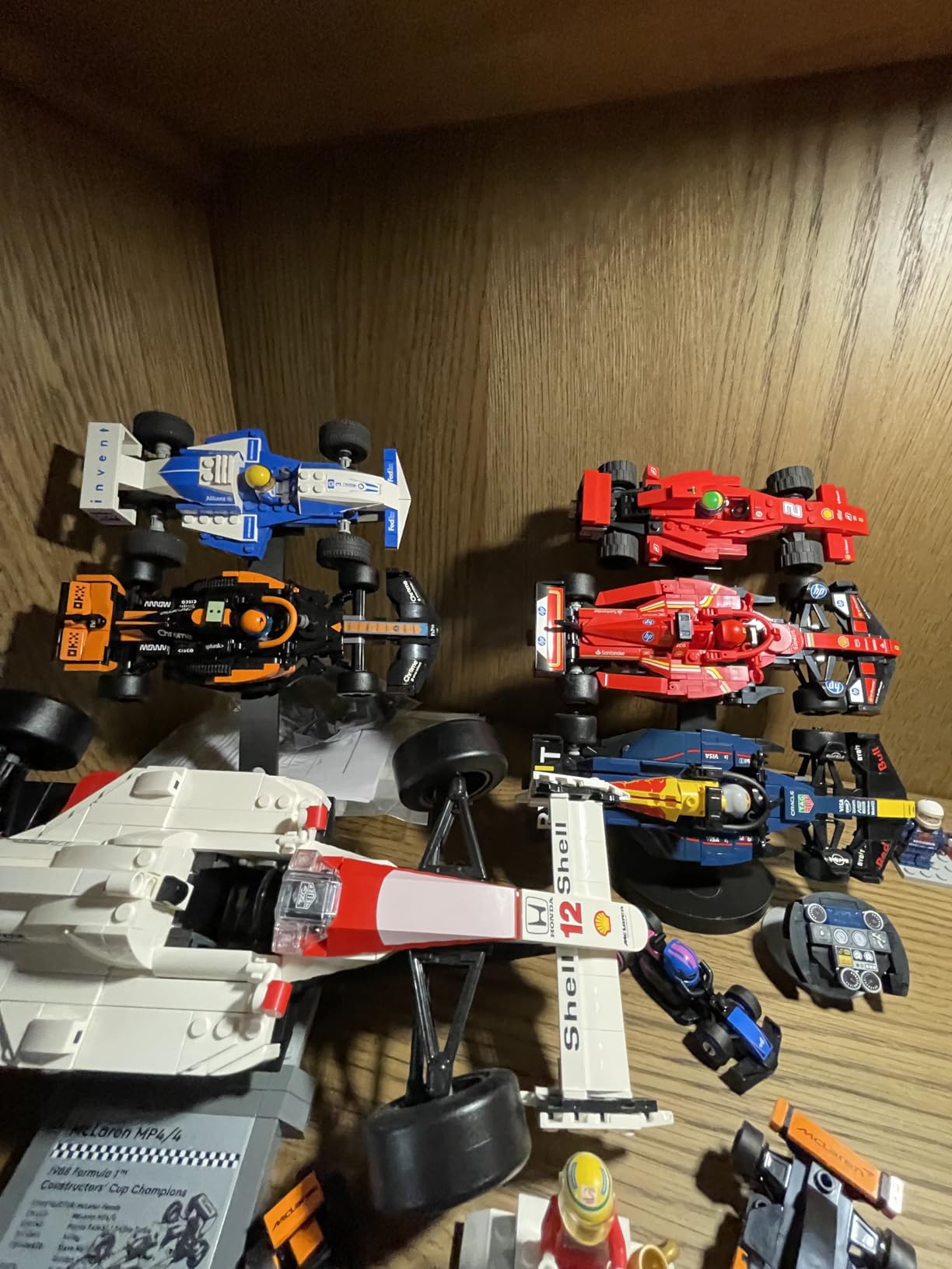 Shelf Display Riser Compatible With LEGO Speed Champions - Cars NOT Included - Display Your Collection - Space Saving Display Solution (Starter Pack) customer photo 2