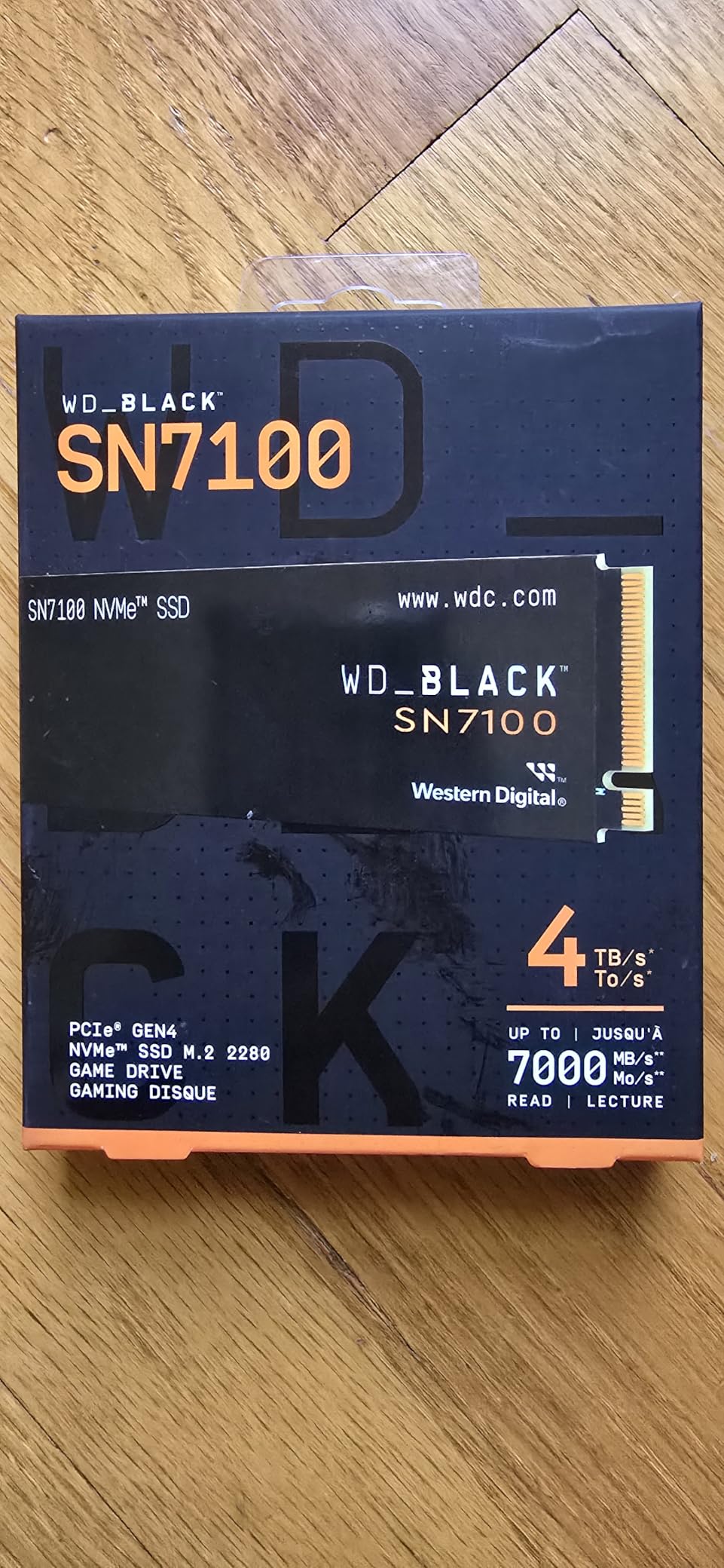 WD_Black SN7100 2TB NVMe SSD - Gen4 PCIe, Up to 7,250 MB/s Read (WDS200T4X0E) customer photo 2