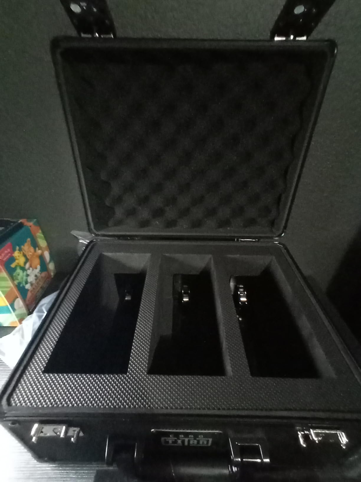 Card Titan Vault Trading Card Storage Box - Lockable Sports Cards Hard Case with Spring-Loaded Pushers (3 Row) customer photo 1