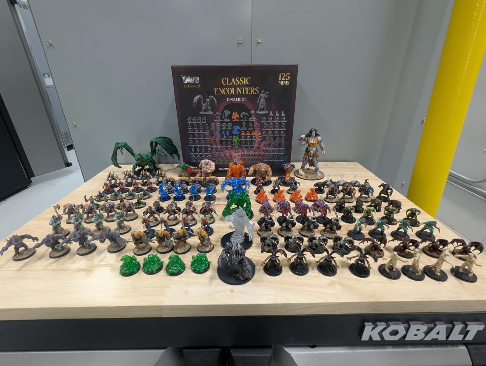 Classic Encounters - 125 Iconic DND Miniatures Bulk Monsters, Unpainted 28mm DND Minis customer photo 2