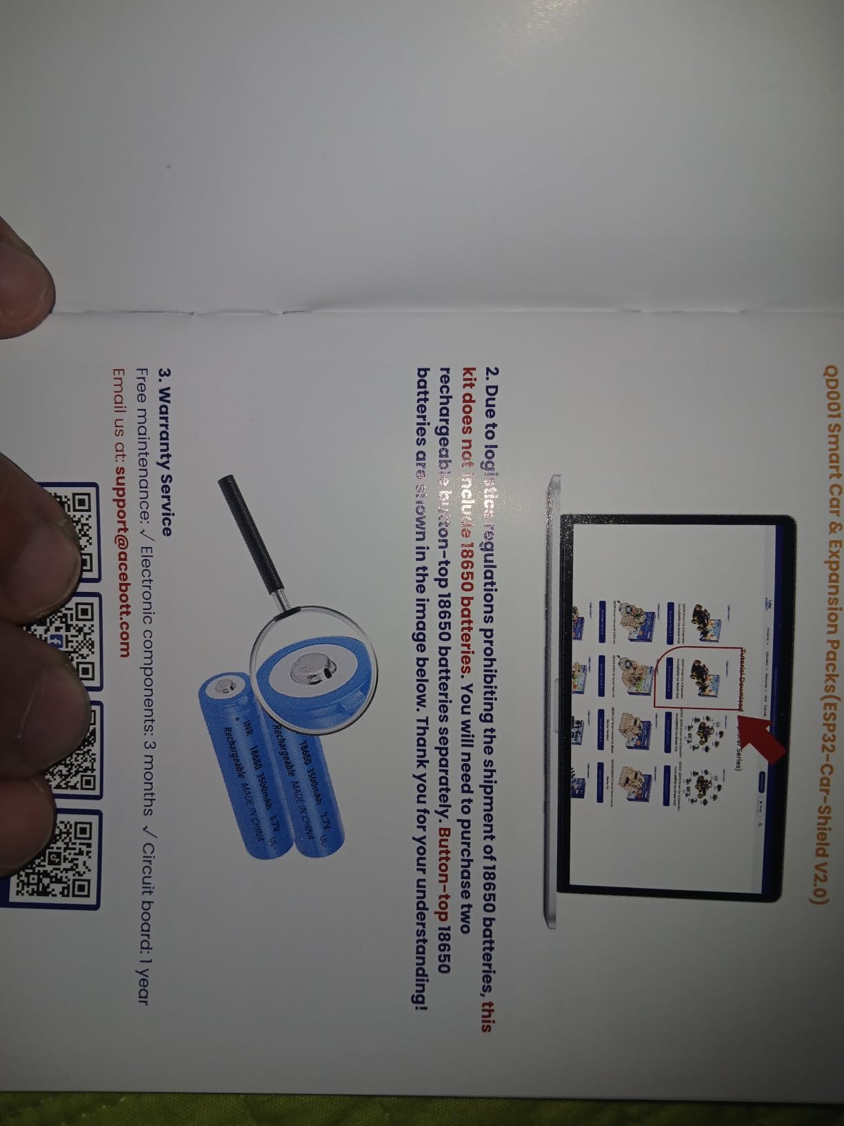 Robotics for Kids Ages 12-16, ACEBOTT 4 in 1 Smart Robot Arm with 5DOF + Tank Car, STEM Toys Coding Kit Compatible with Arduino & Scratch, App & Remote Control, for Kids & Teens customer photo 1
