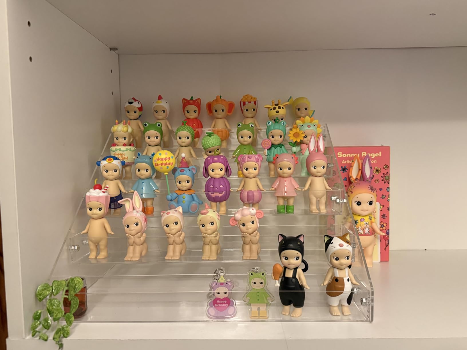 Acrylic Display Shelf,Risers Display Stands,Perfume Organizer,Cupcake Stand,Tiered Display Stand,Sticker Display,Card Stands For Display,Card Display Stand,Figure Display，Spice Rack(6 Tier) customer photo 1