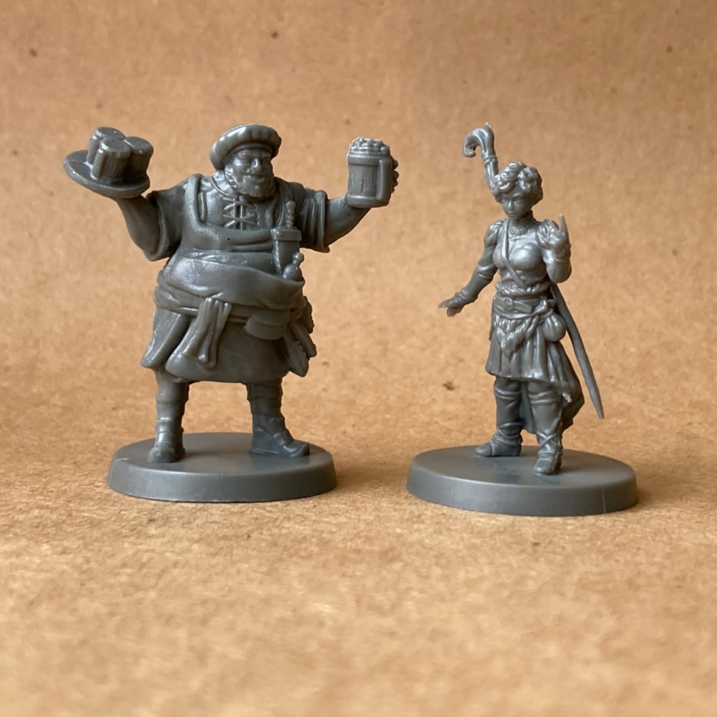 Classic Heroes - Mercenary Guild - 51 Paintable Characters for DND Miniatures Bulk customer photo 2