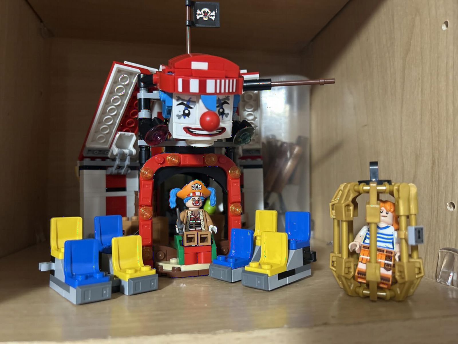 LEGO ONE PIECE Buggy the Clown's Circus Tent Building Blocks - Creative Building Toy for Boys & Girls, 8+ - 4 Toy Figures & Playset for Pretend Play - Gift Idea for Birthdays & Anime Fans - 75637 customer photo 2