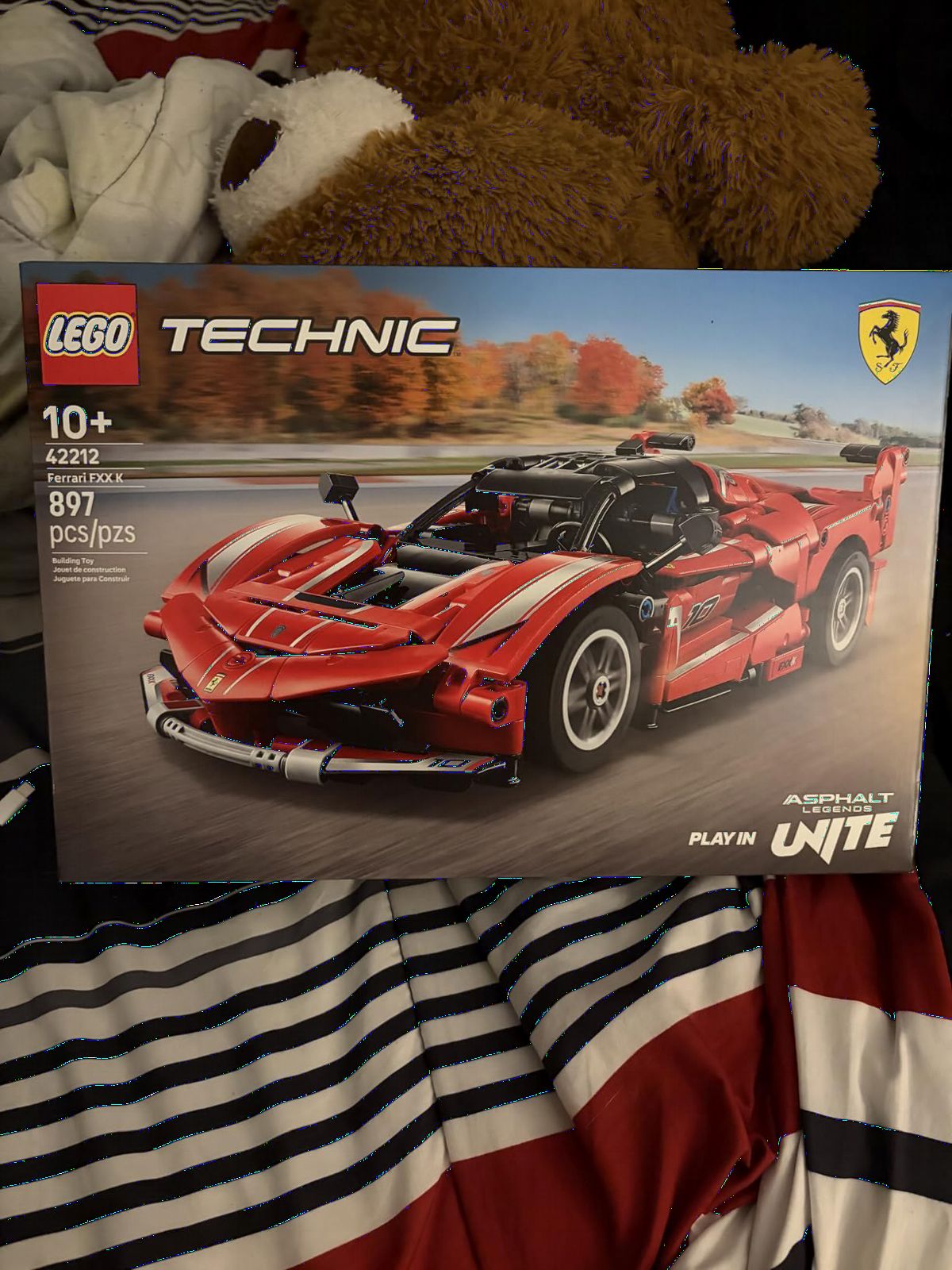 LEGO Technic Ferrari FXX K Toy Car - Building Toy for Girls & Boys, Ages 10+ - Cool Birthday Gift for Kids - Race Car Model for Play & Display - 42212 customer photo 2