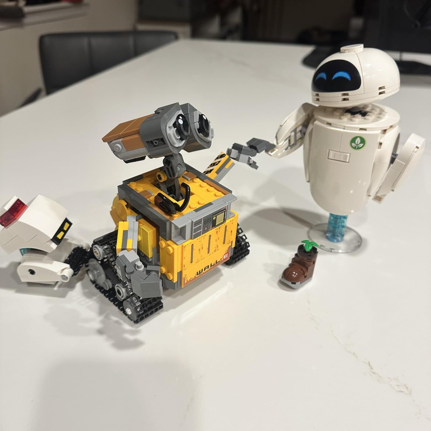 LEGO Disney Pixar WALL-E & EVE Building Set for Adults, Home Office Decor (43279) customer photo 1