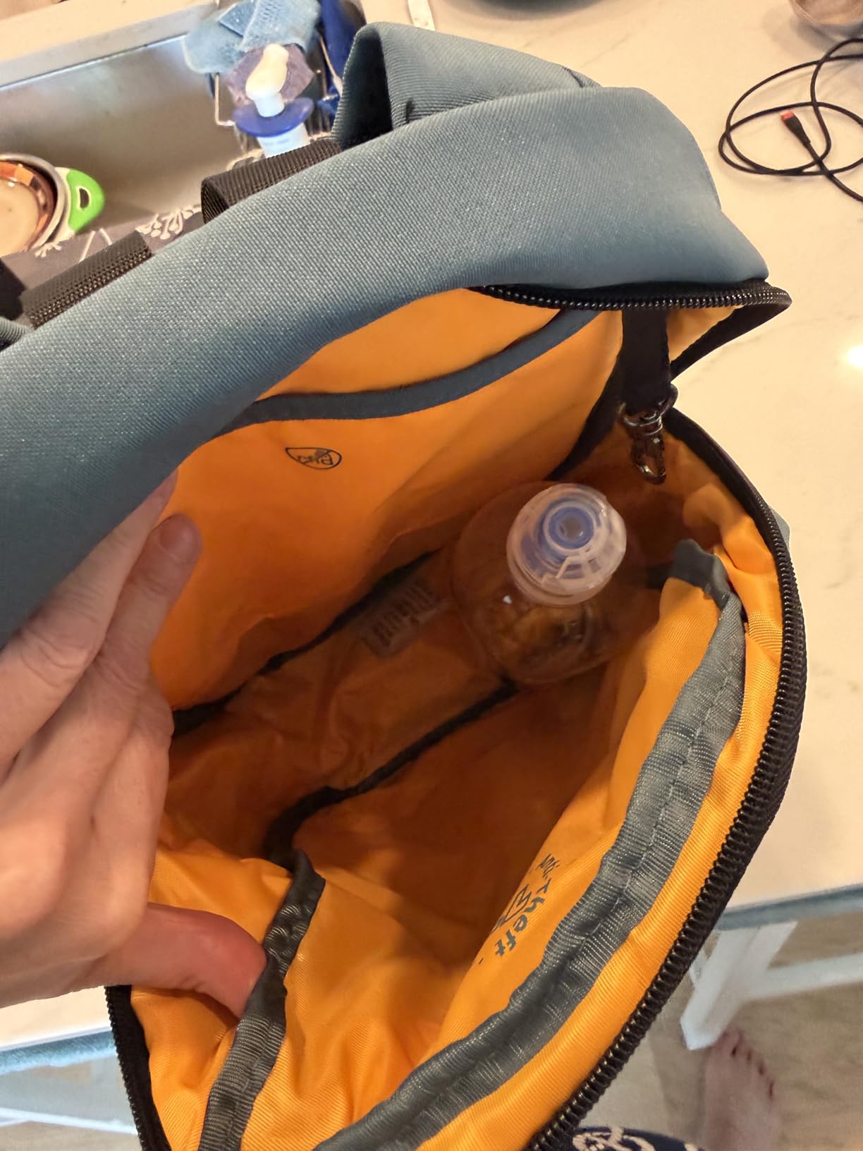 Travelon Anti-Theft The Voyages Small Backpack with XL Water Bottle Pocket customer photo 1