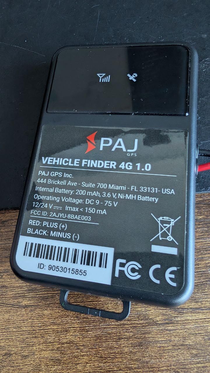 PAJ GPS Tracker for Vehicles & Travel with SOS Button & Voice Messages | Up to 60 Days Battery - Real-Time Tracking - Live App Tracking - Geofence - Subscription Required customer photo 1