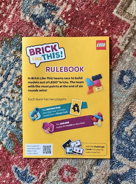 Asmodee Brick Like This! The Official LEGO Party Game - Building Game for Ages 7+ customer photo 1
