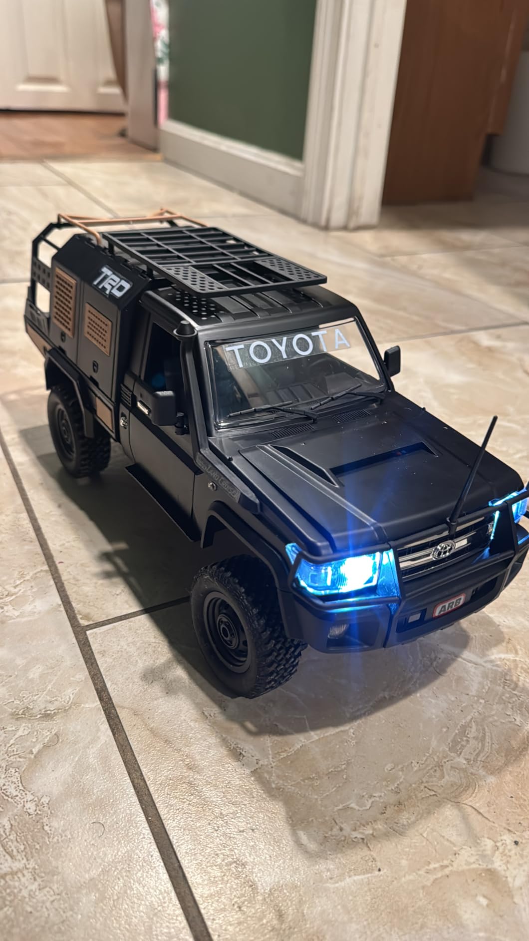 ARRIS MN82S 1/12 Toyota LC79 RC Rock Crawler 4WD RTR Truck | Realistic LC79 Body, LED Lights, Full Proportional Control, Trail Ready Design customer photo 1