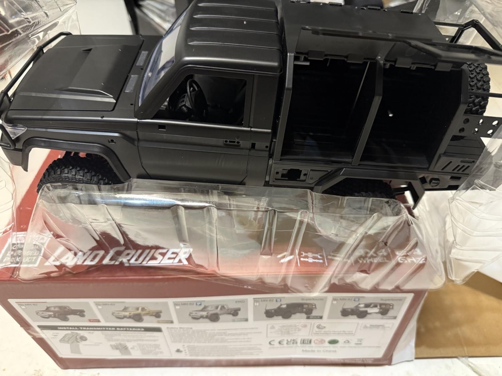 ARRIS MN82S 1/12 Toyota LC79 RC Rock Crawler 4WD RTR Truck | Realistic LC79 Body, LED Lights, Full Proportional Control, Trail Ready Design customer photo 2