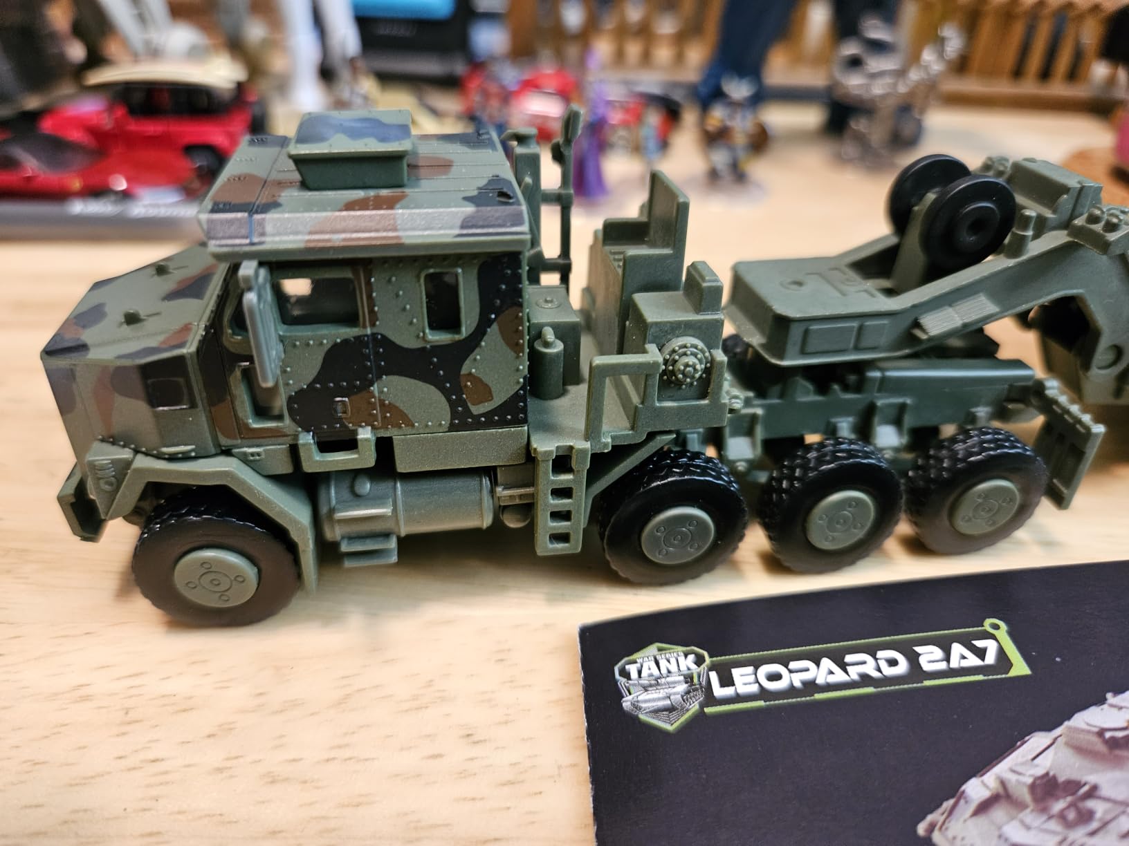 SEBUNAS 1/72 Scale Leopard 2A7 Military Tank Quick Build Model customer photo 1