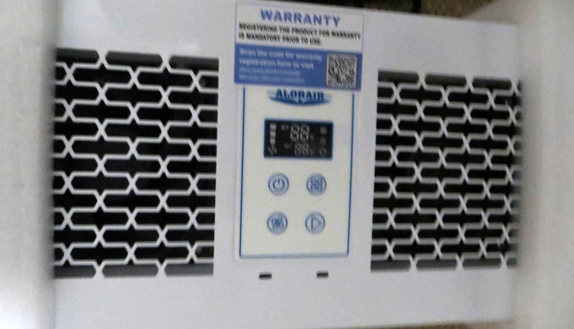 ALORAIR 300 CFM Heating & Cooling Room to Room Air Transfer Vent Fan, Quiet Two-Way Reversible Through Wall Ventilation Fan, Remote, Temperature Control for Kitchen, Bathroom, Laundry, All Season customer photo 1