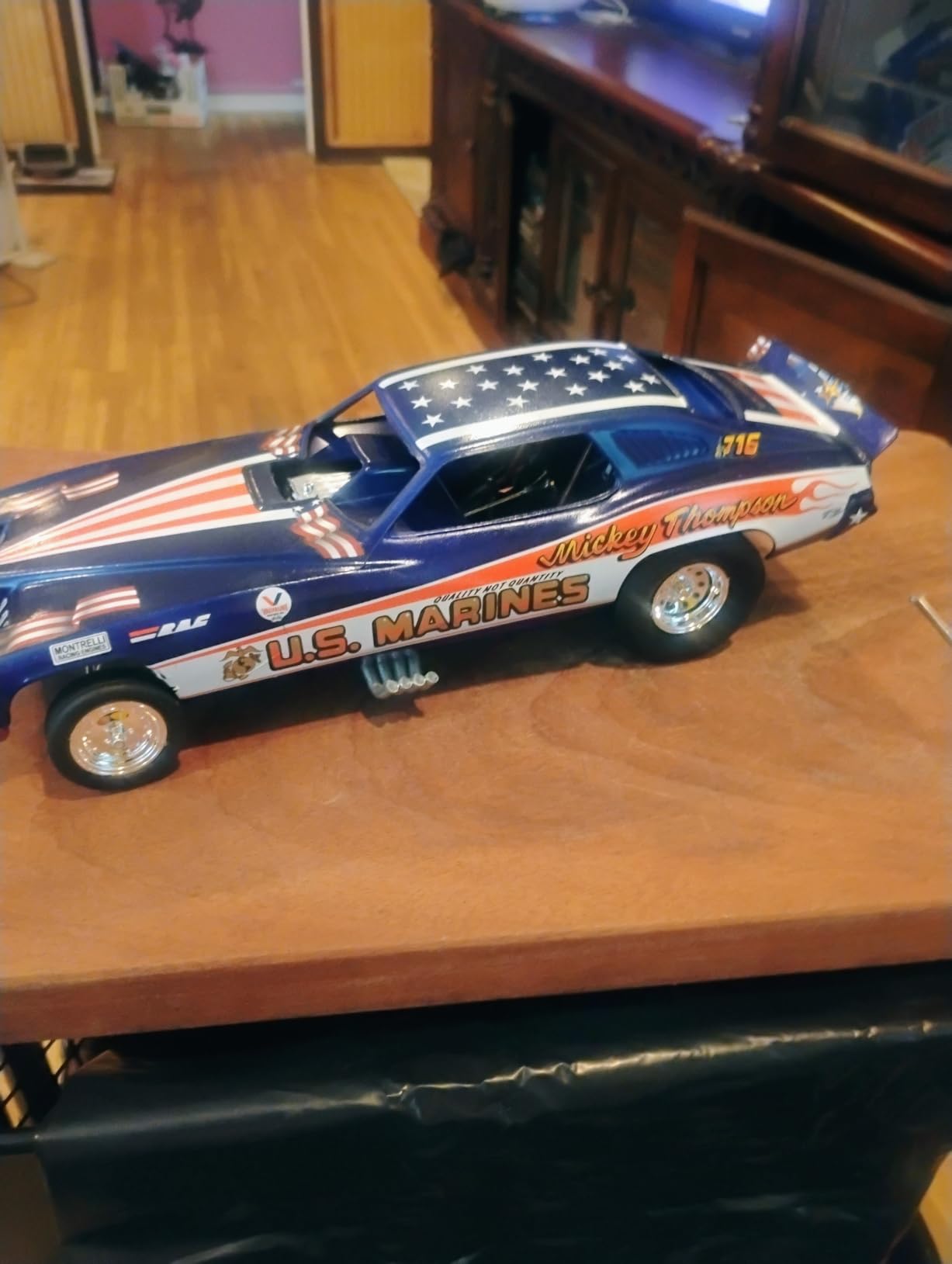 Atlantis 1/16 Scale Funny Car Model Kit: Mickey Thompson Marines customer photo 1