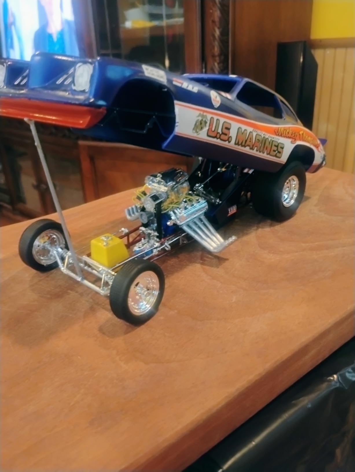 Atlantis 1/16 Scale Funny Car Model Kit: Mickey Thompson Marines customer photo 2