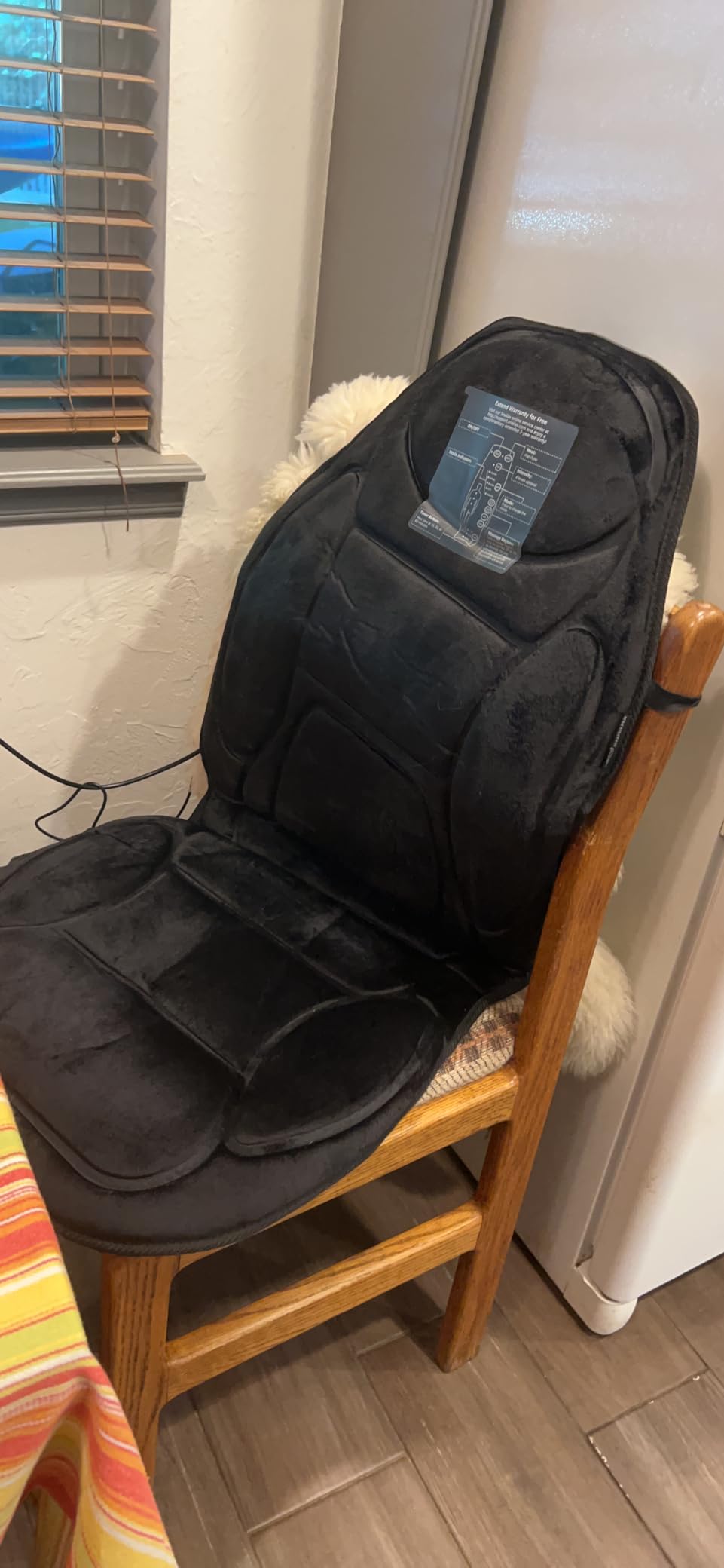 Snailax Back Massager with Heat, Vibration Massage Chair Pad, Seat Cushion customer photo 1